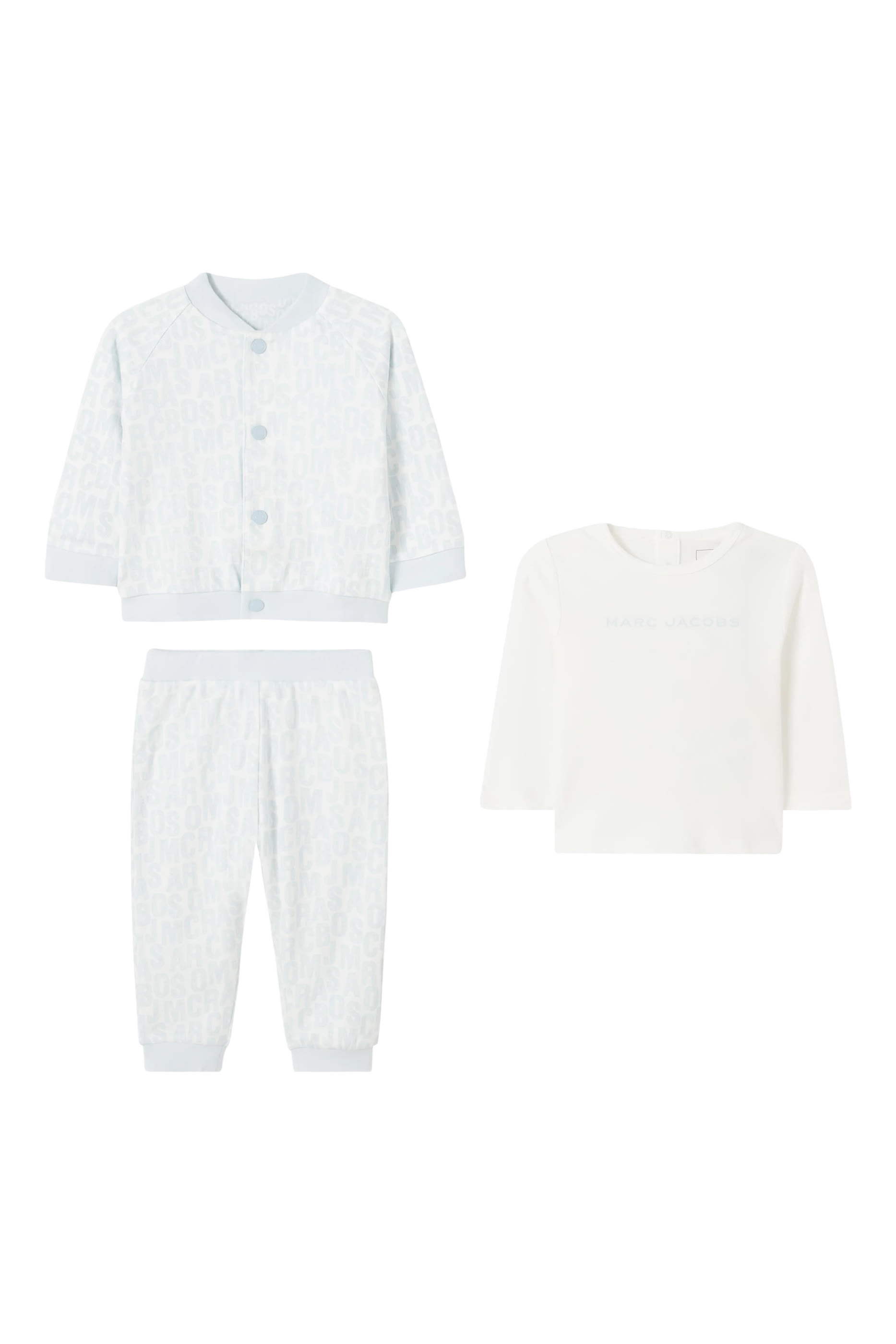 طقم بدلة رياضية بتصميم وجهين للأطفال، 3 قطع