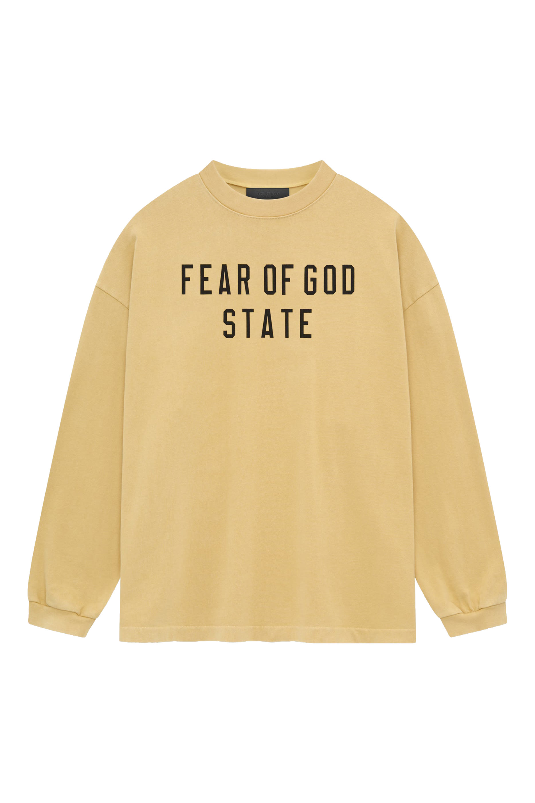 تيشيرت بأكمام طويلة قماش ثقيل الوزن للأطفال