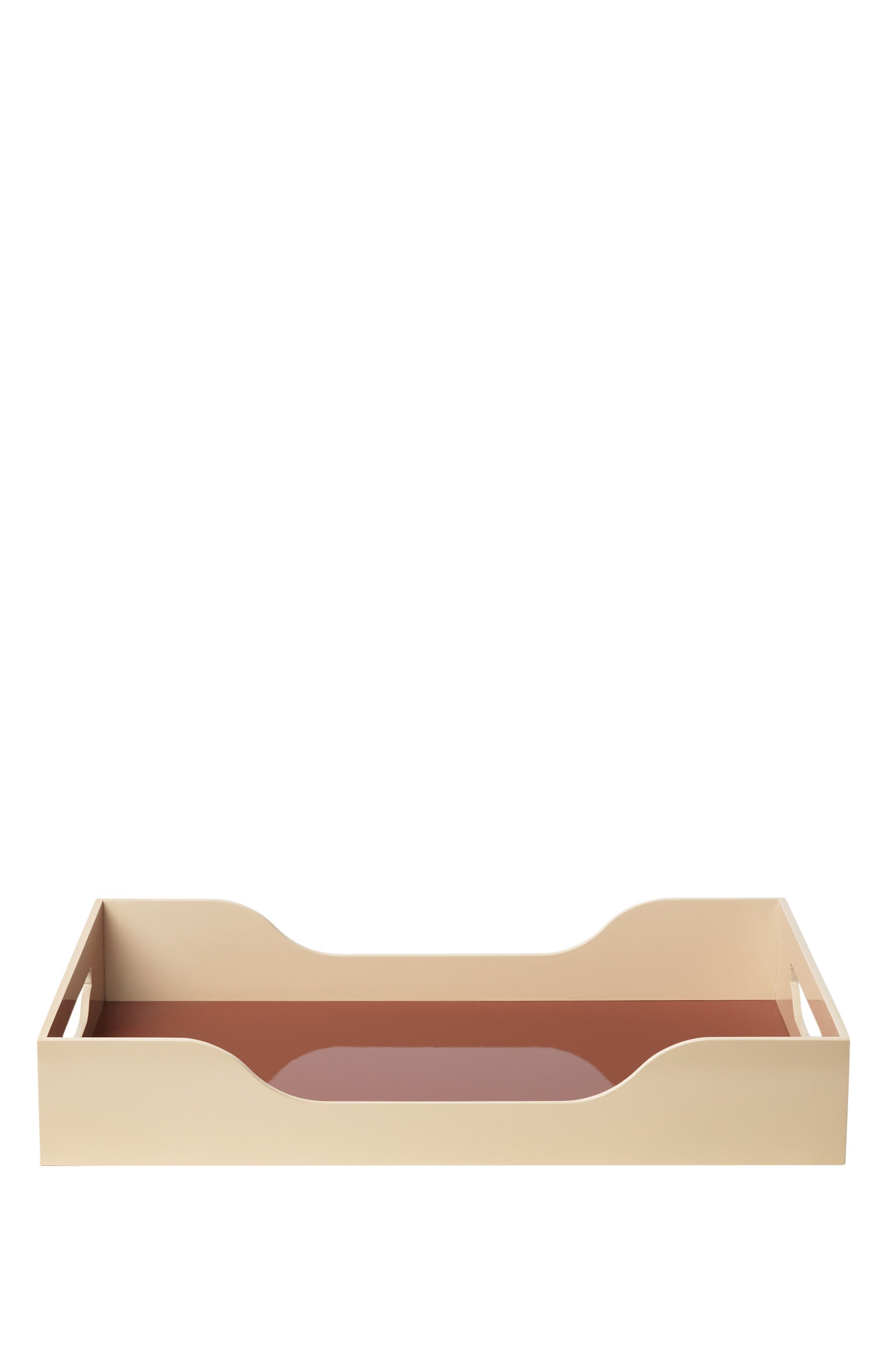 صينية كبيرة مطلية باللكر