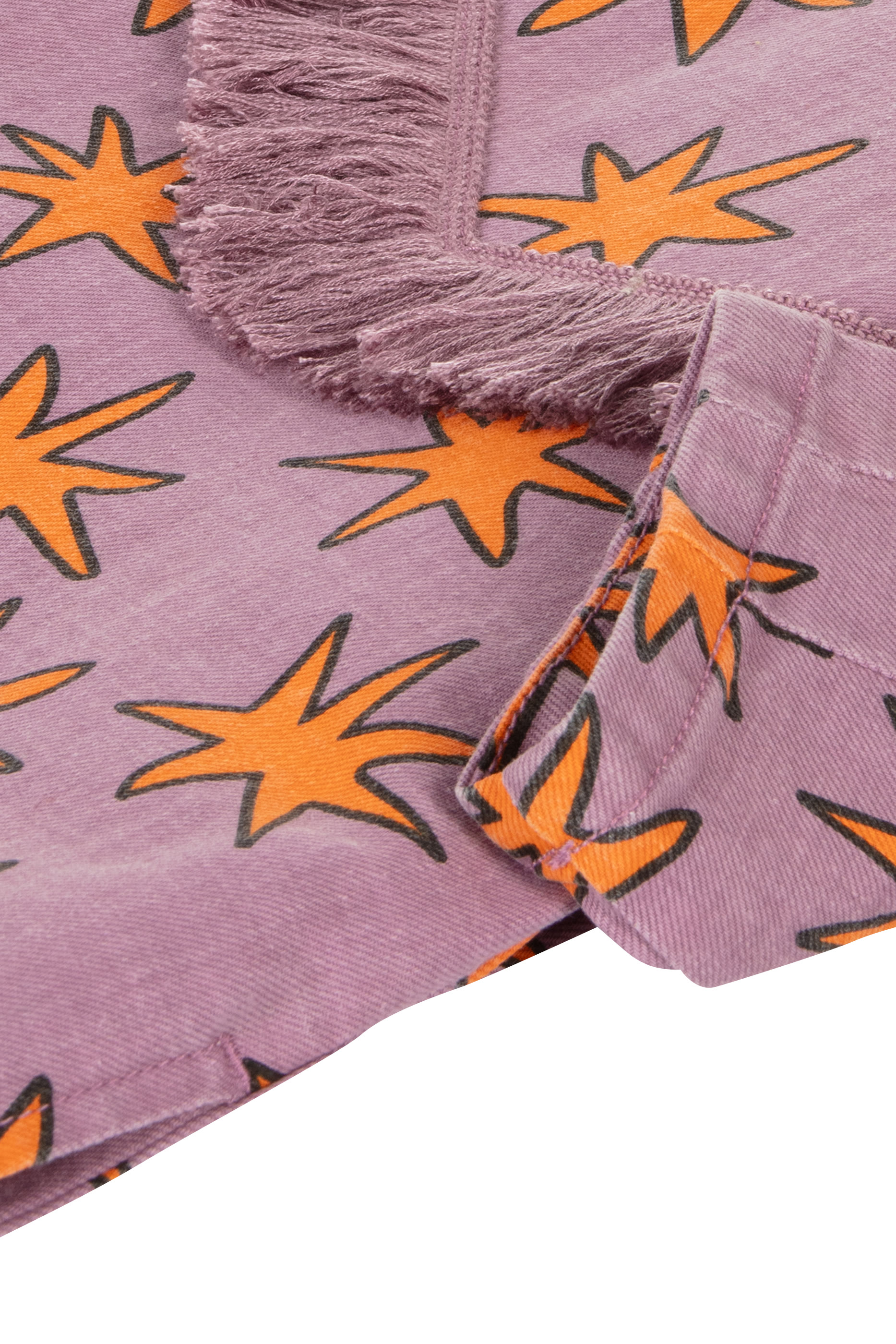 فستان بنقشة نجوم ساطعة وشرابات للأطفال