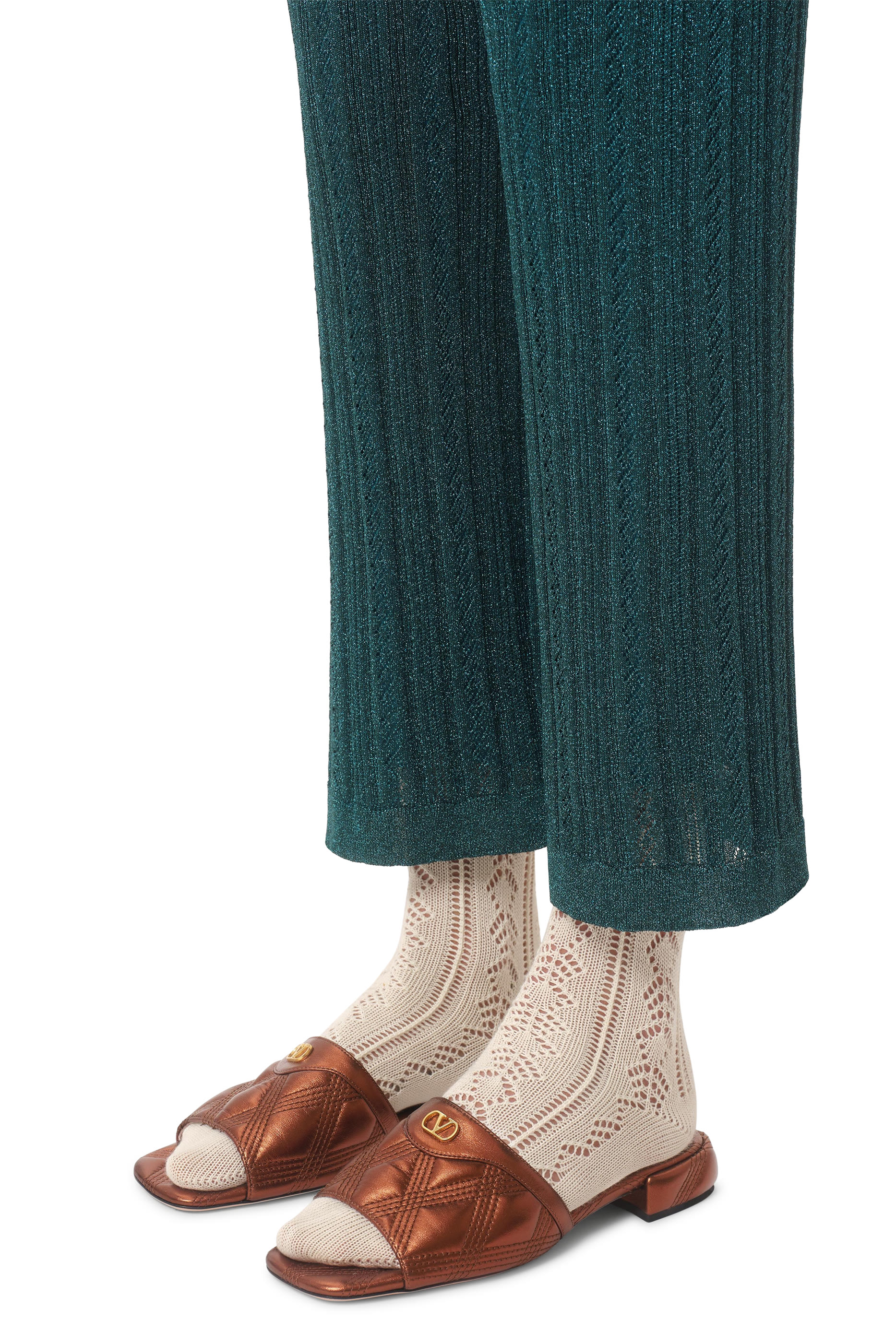 حذاء كويليتي 67 مفتوح من الخلف جلد