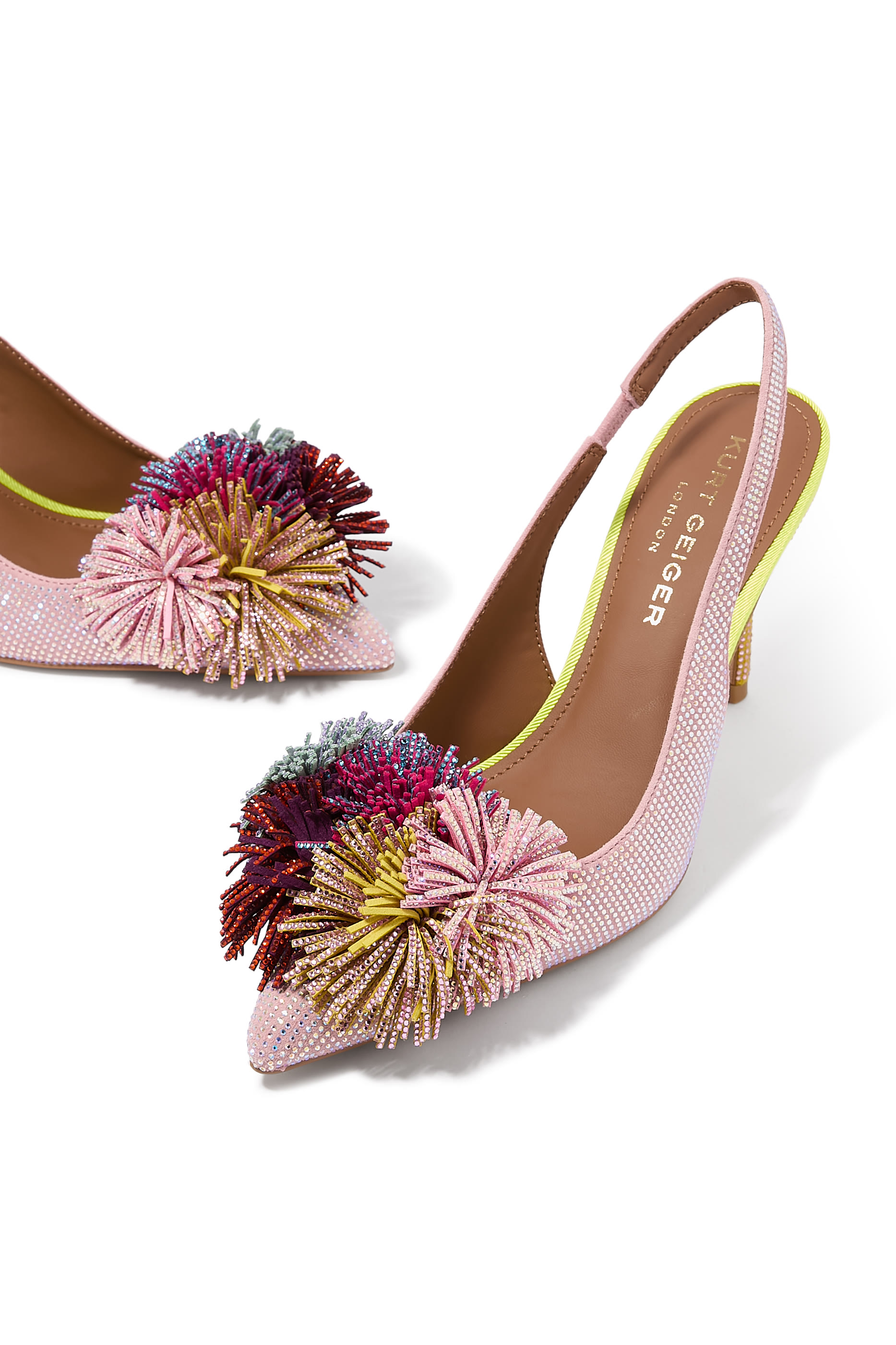 حذاء بوم بوم 90 بسير خلفي بكعب