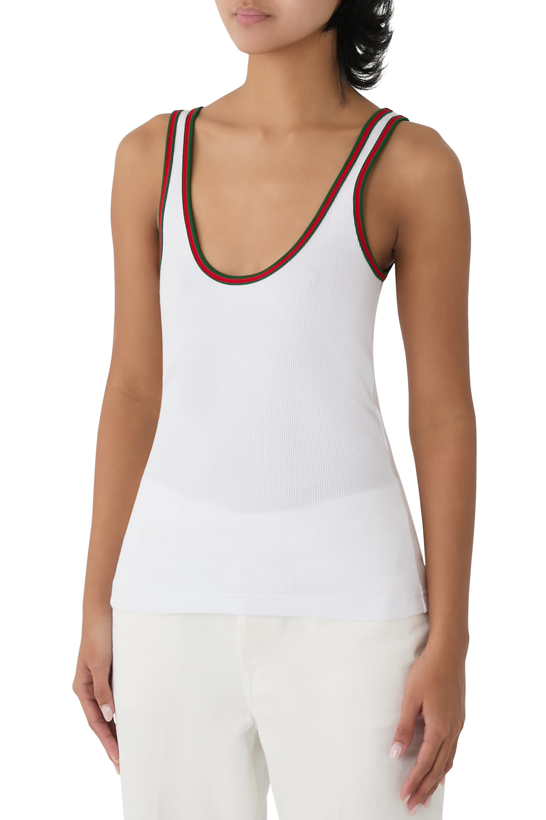 بلوزة بلا أكمام قطن