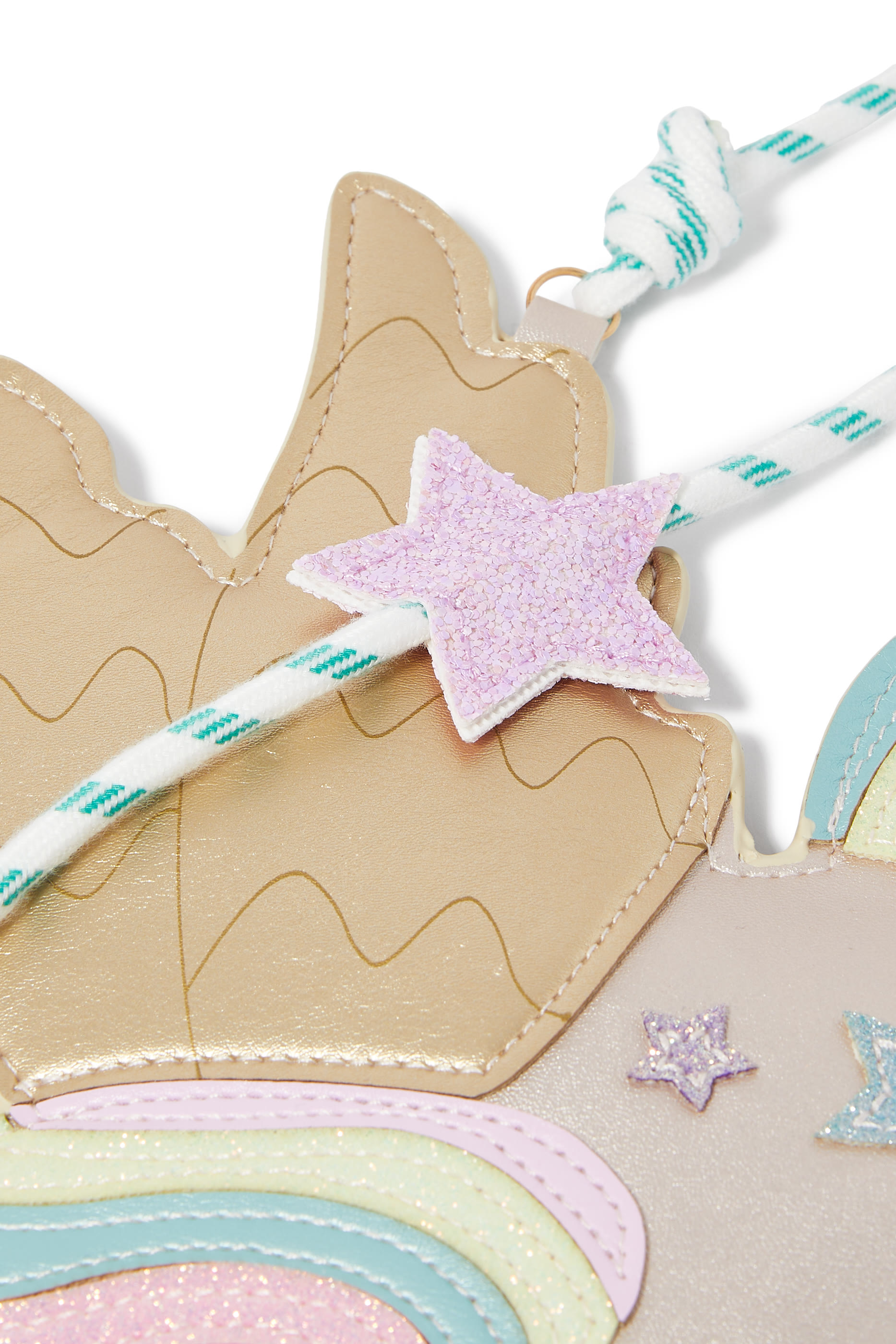 حقيبة بتصميم وحيد قرن طائر للأطفال