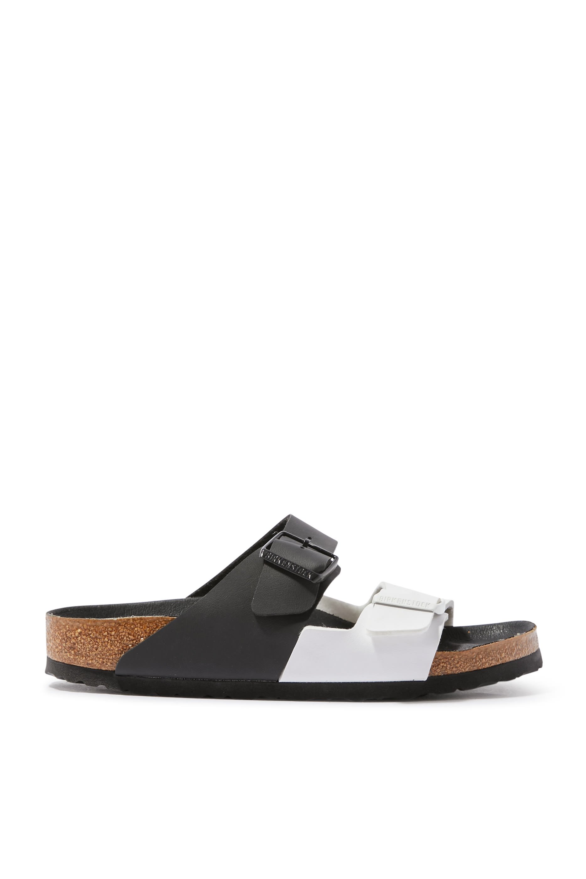 حذاء أريزونا سبليت مفتوح باللونين الأبيض والأسود