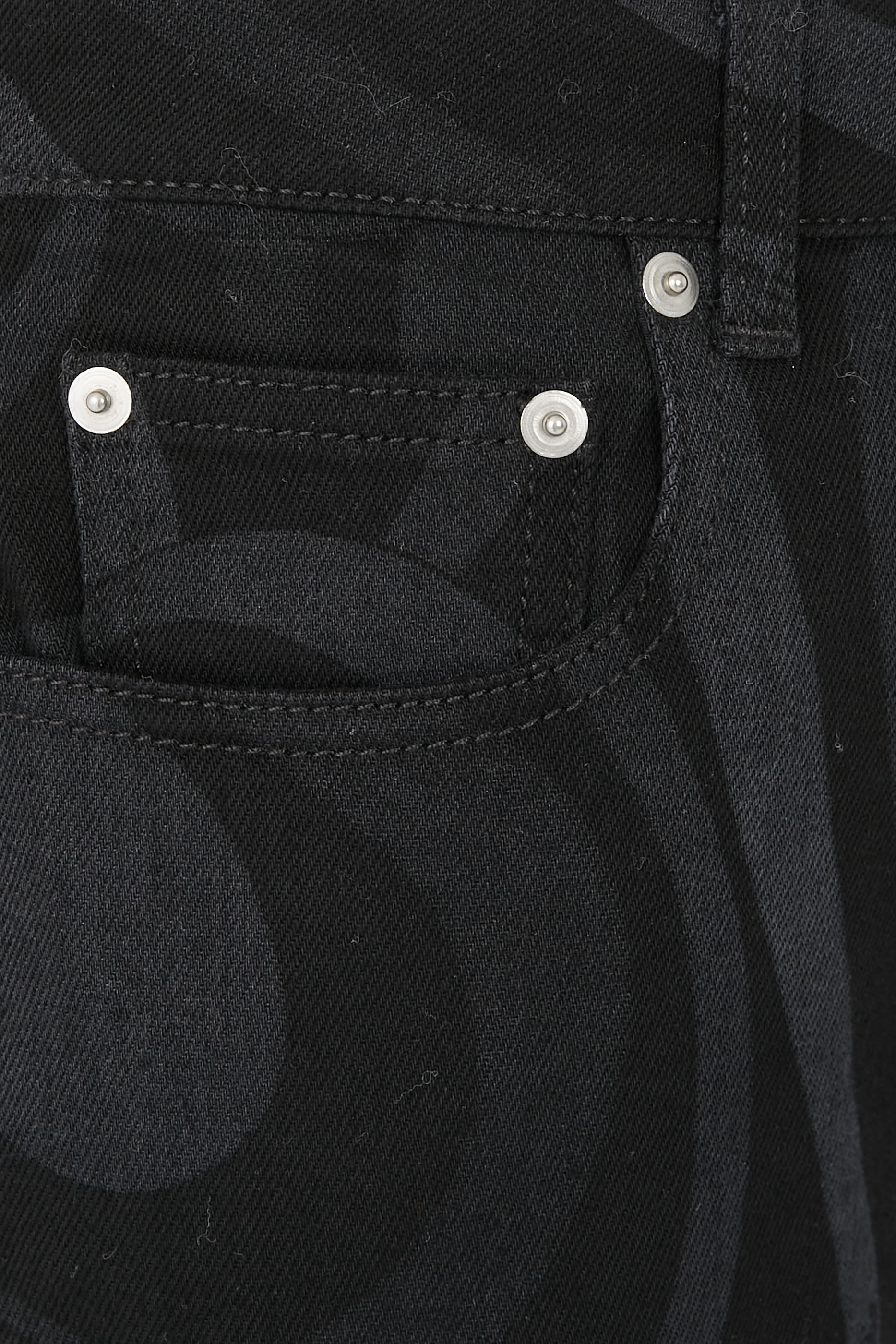 بنطال جينز بقصة ساق واسعة بطبعات مارمو