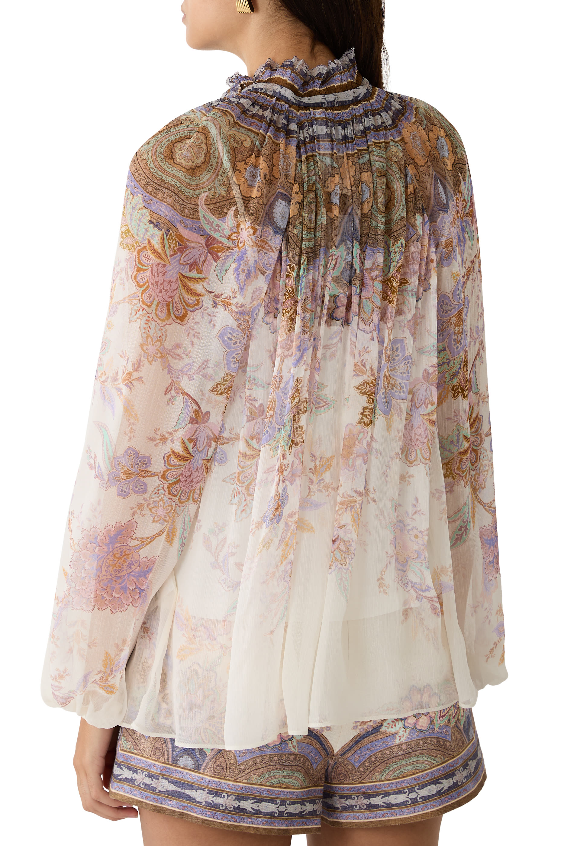 بلوزة لونا بقصة واسعة