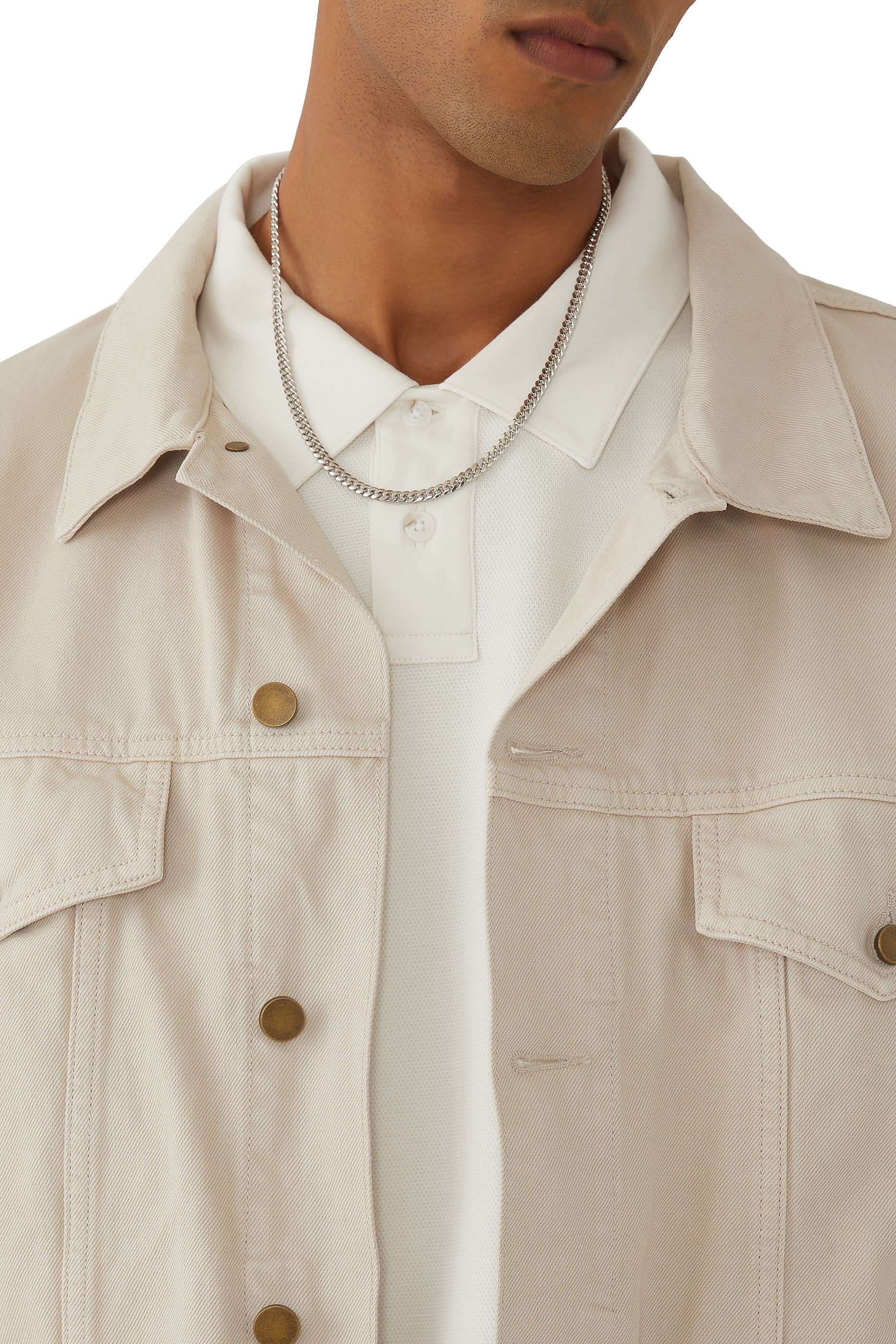 قلادة ايدج بحلقات رفيعة