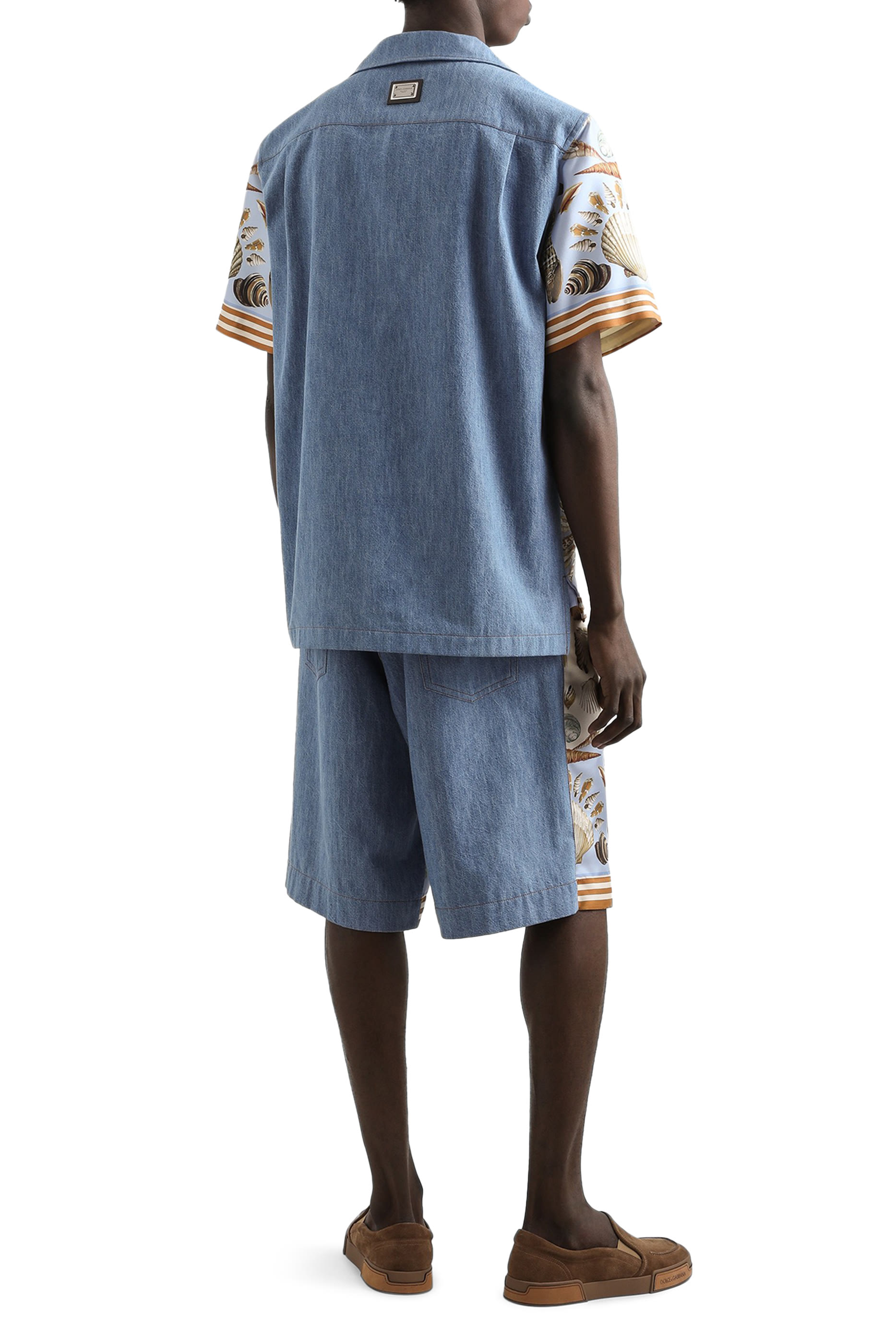 قميص هاواي بطبعة أصداف