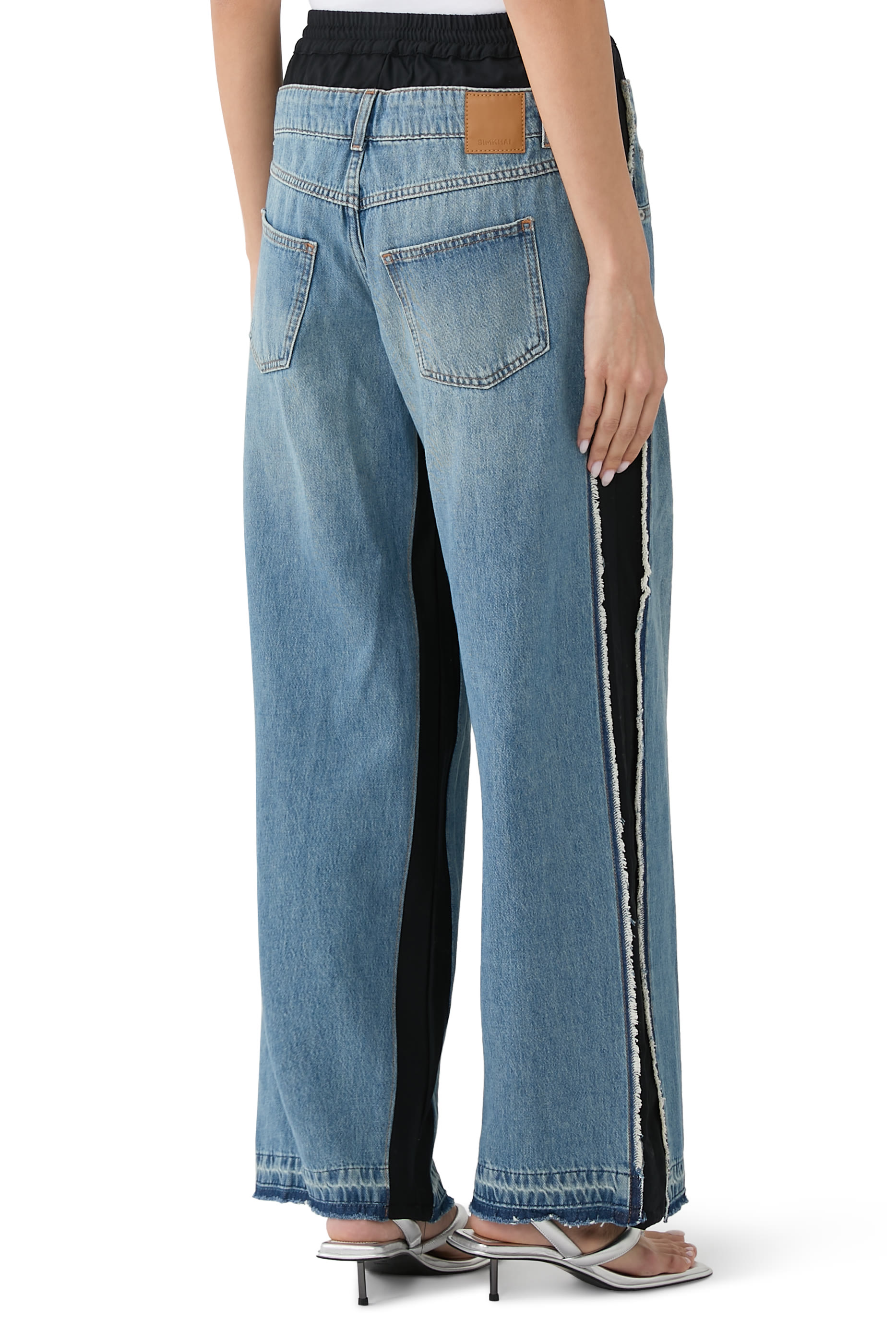 بنطال شيا بقصة ساق مستقيمة