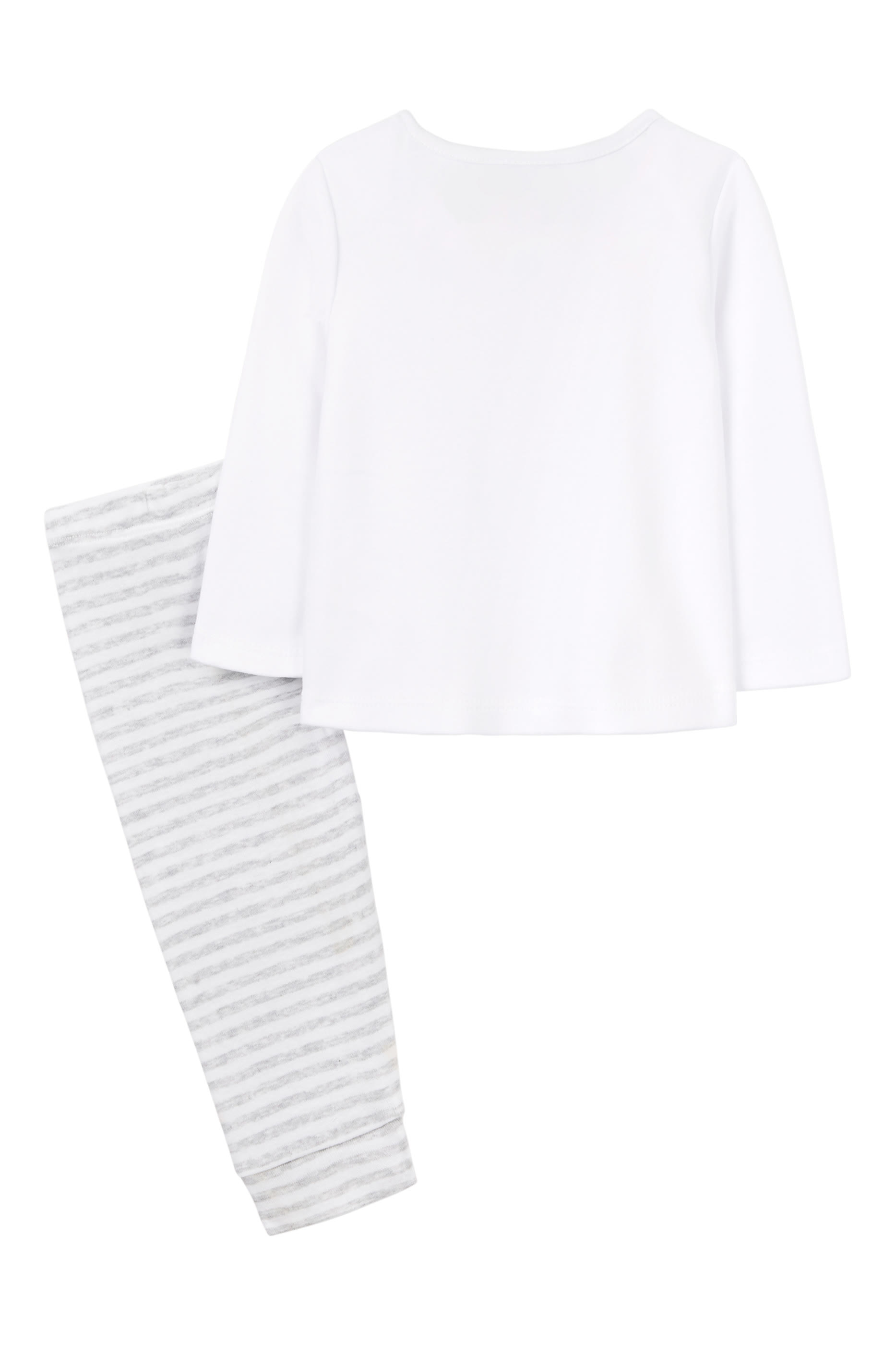 بيجامة بنقشة حيوانات مرحة قطن عضوي للأطفال