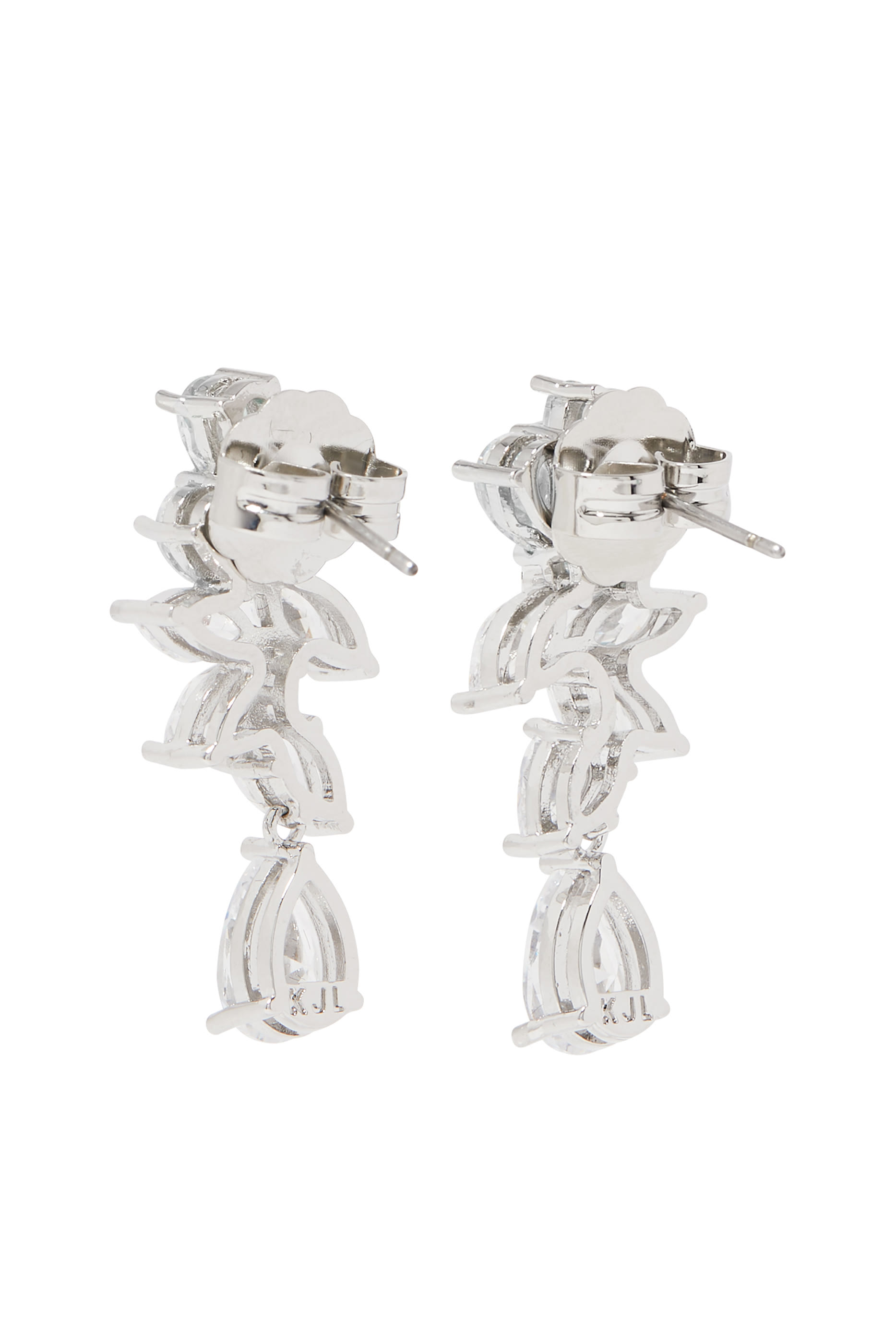 أقراط كلاستر متدلية مرصعة بماركيز بتصميم كمثرى