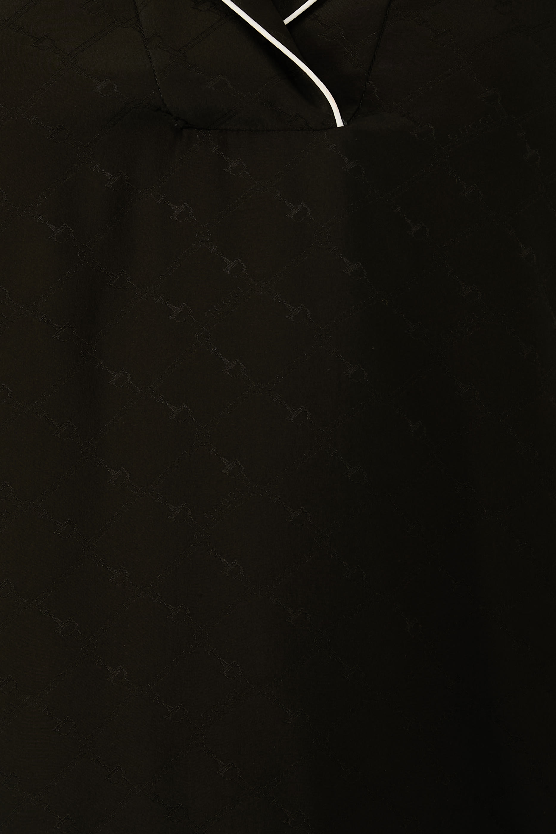 Horsebit Silk Jacquard T-Shirt