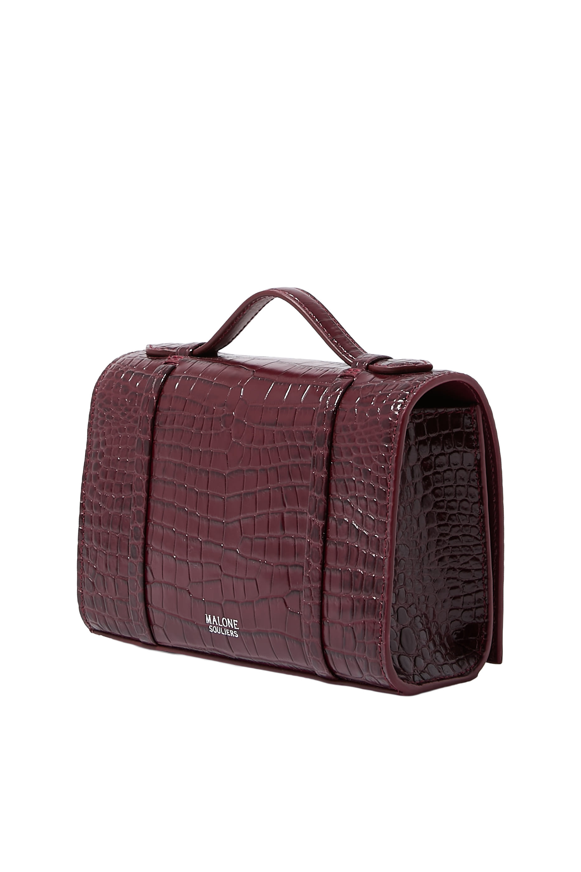 حقيبة يد ماي صغيرة بنقشة جلد