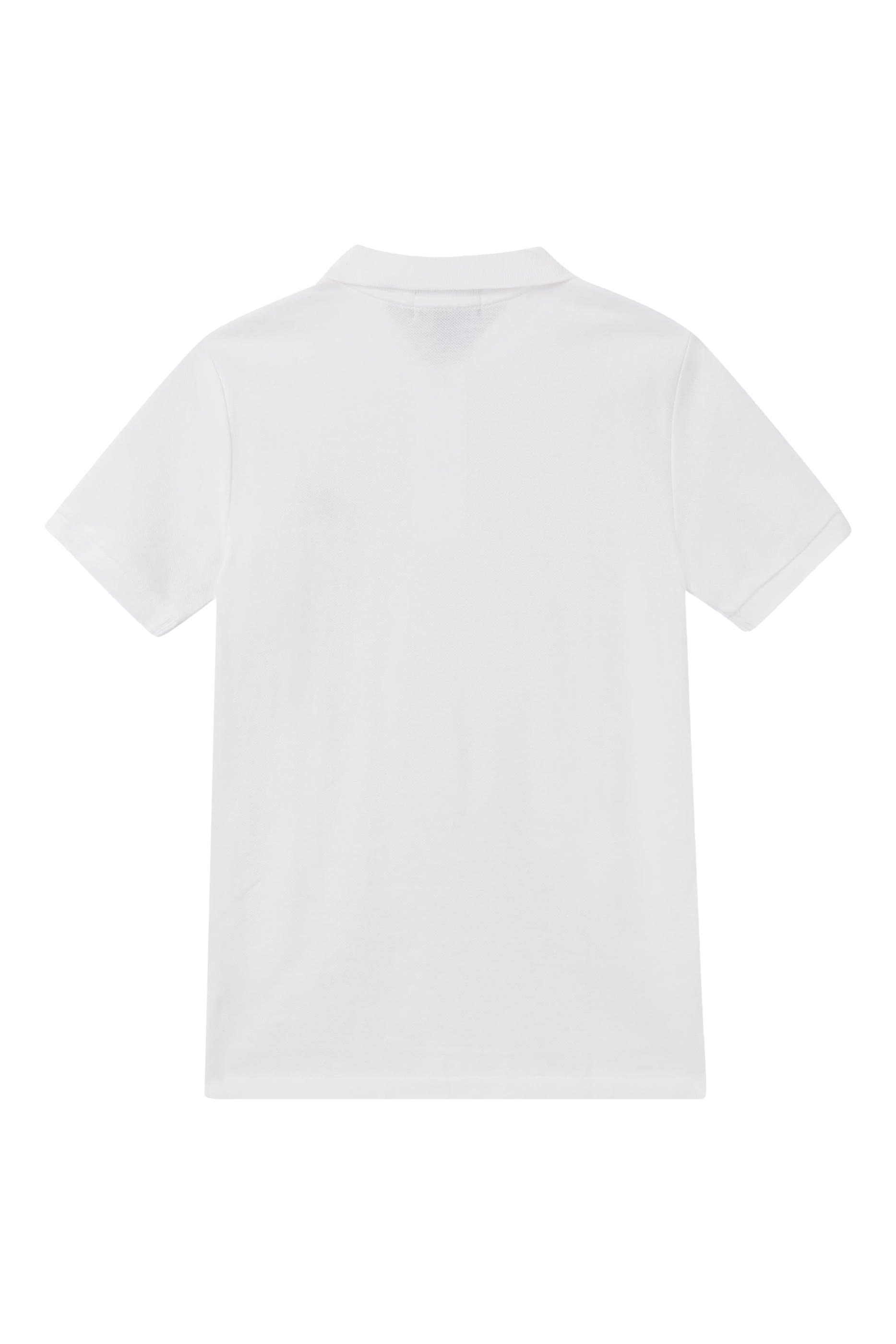 قميص بولو بشعار الماركة للأطفال