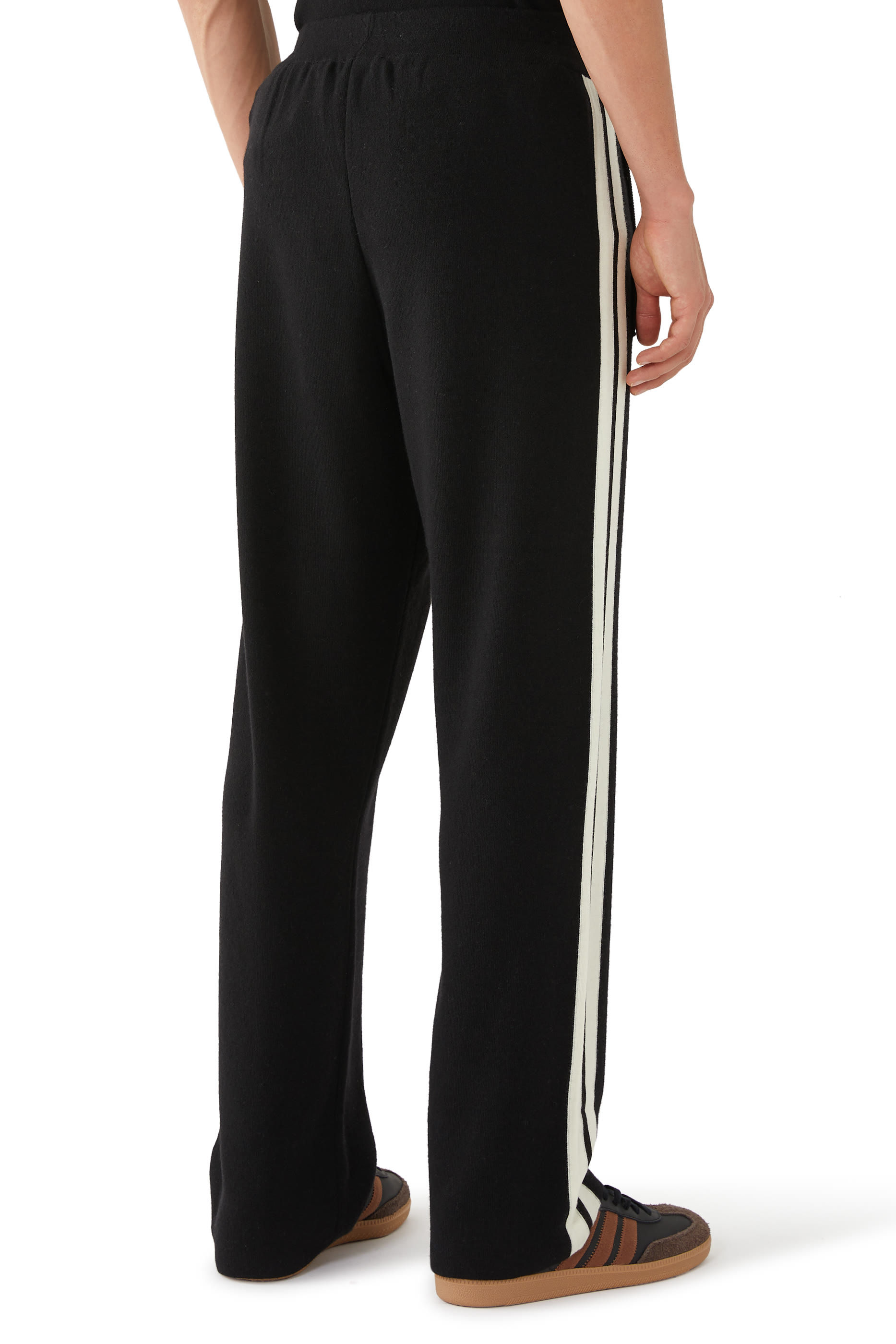 بنطال رياضي منسوج بشعار الماركة كلاسيكي