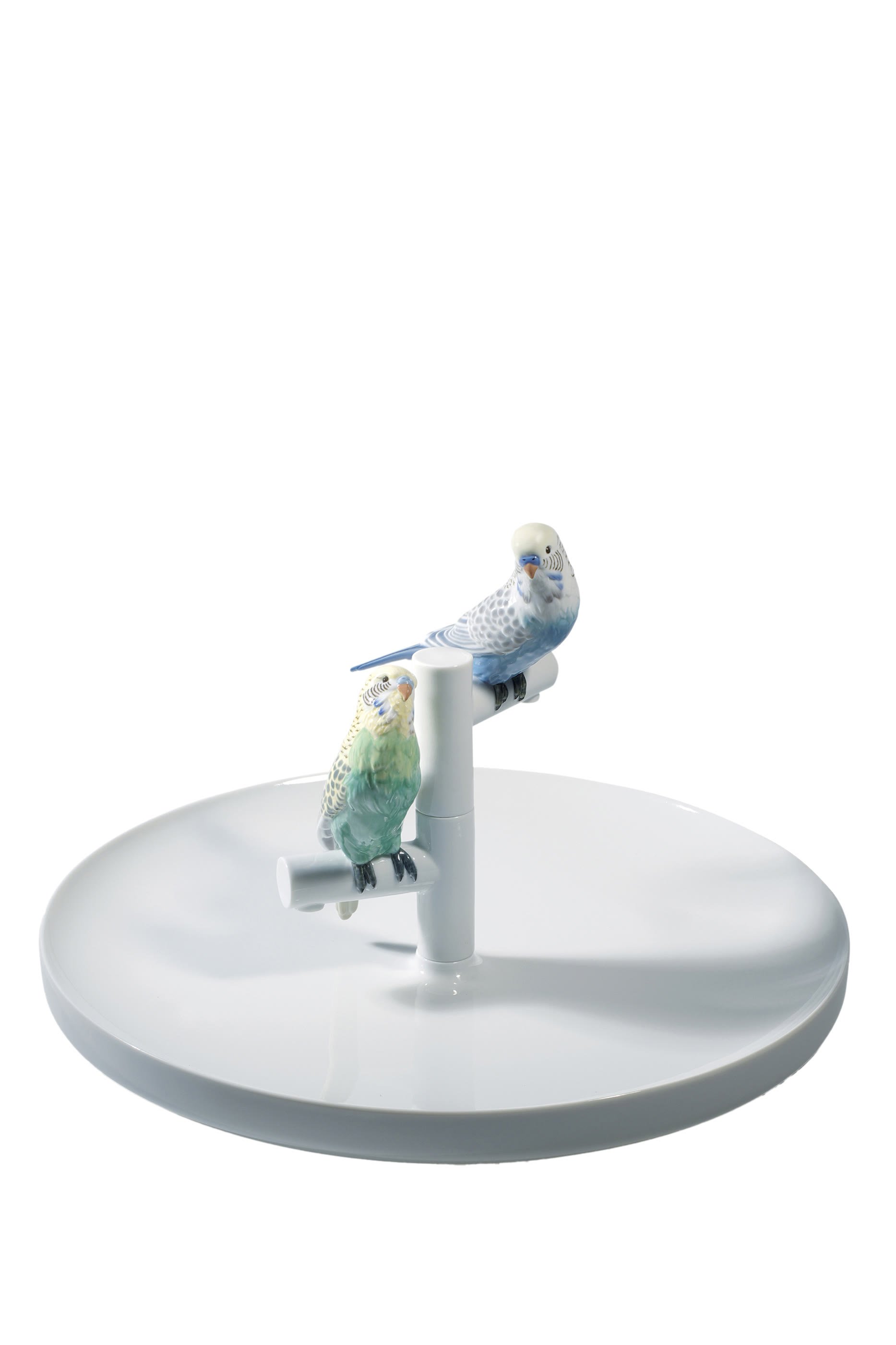 قطعة ديكور تمثال عصافير اللحب