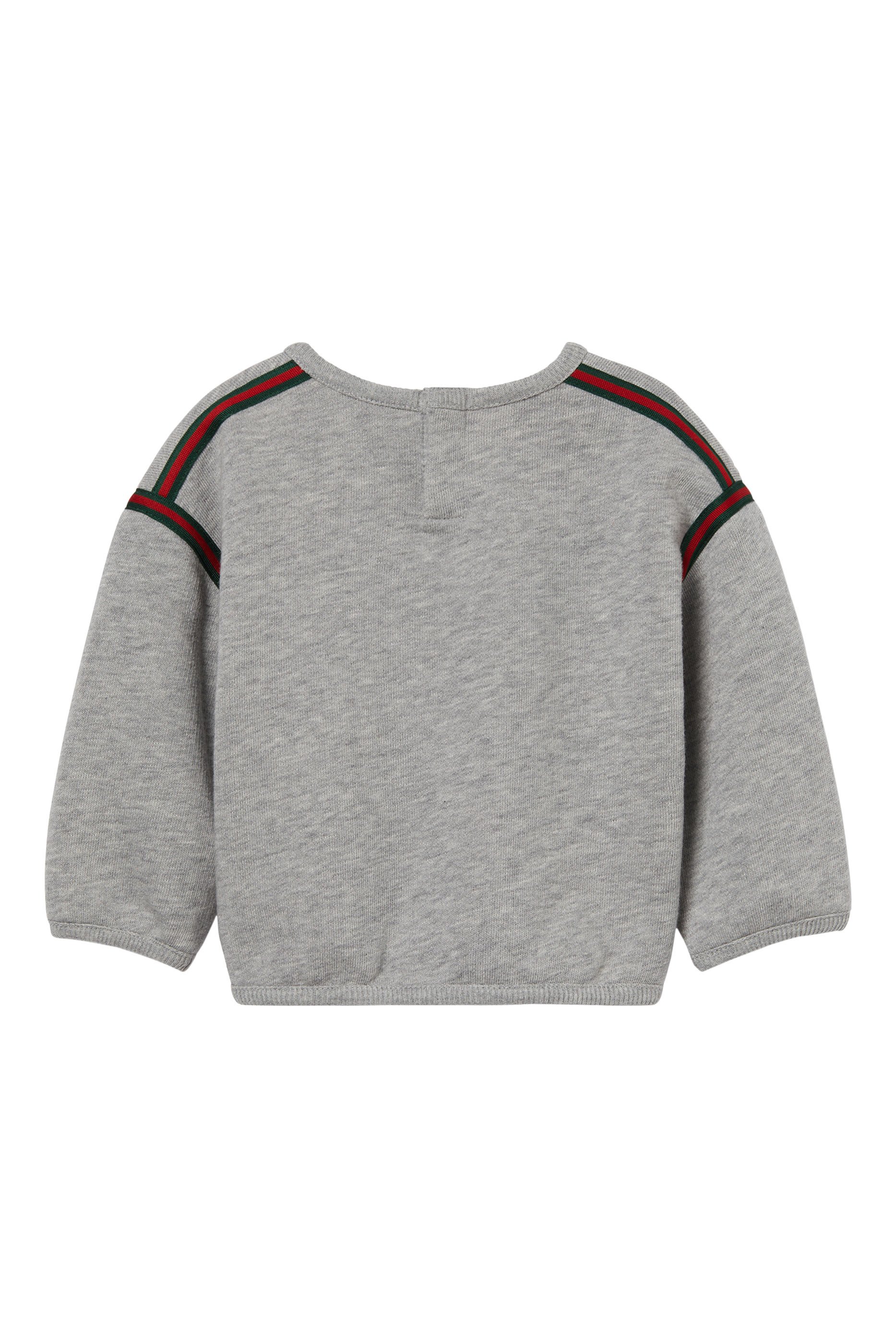 سويت شيرت بطبعة شعار الماركة قطن للأطفال