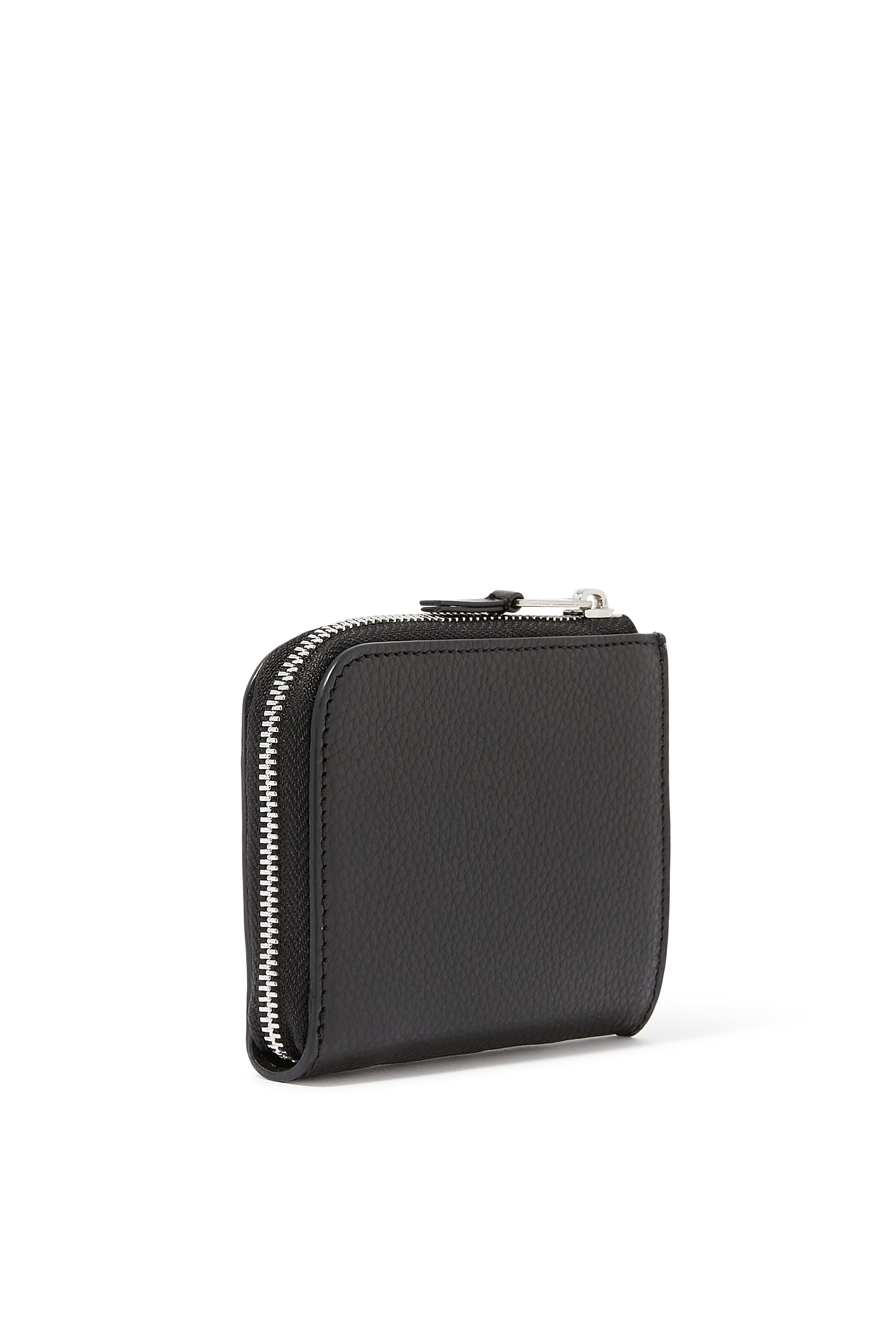 محفظة جلد بشعار الماركة