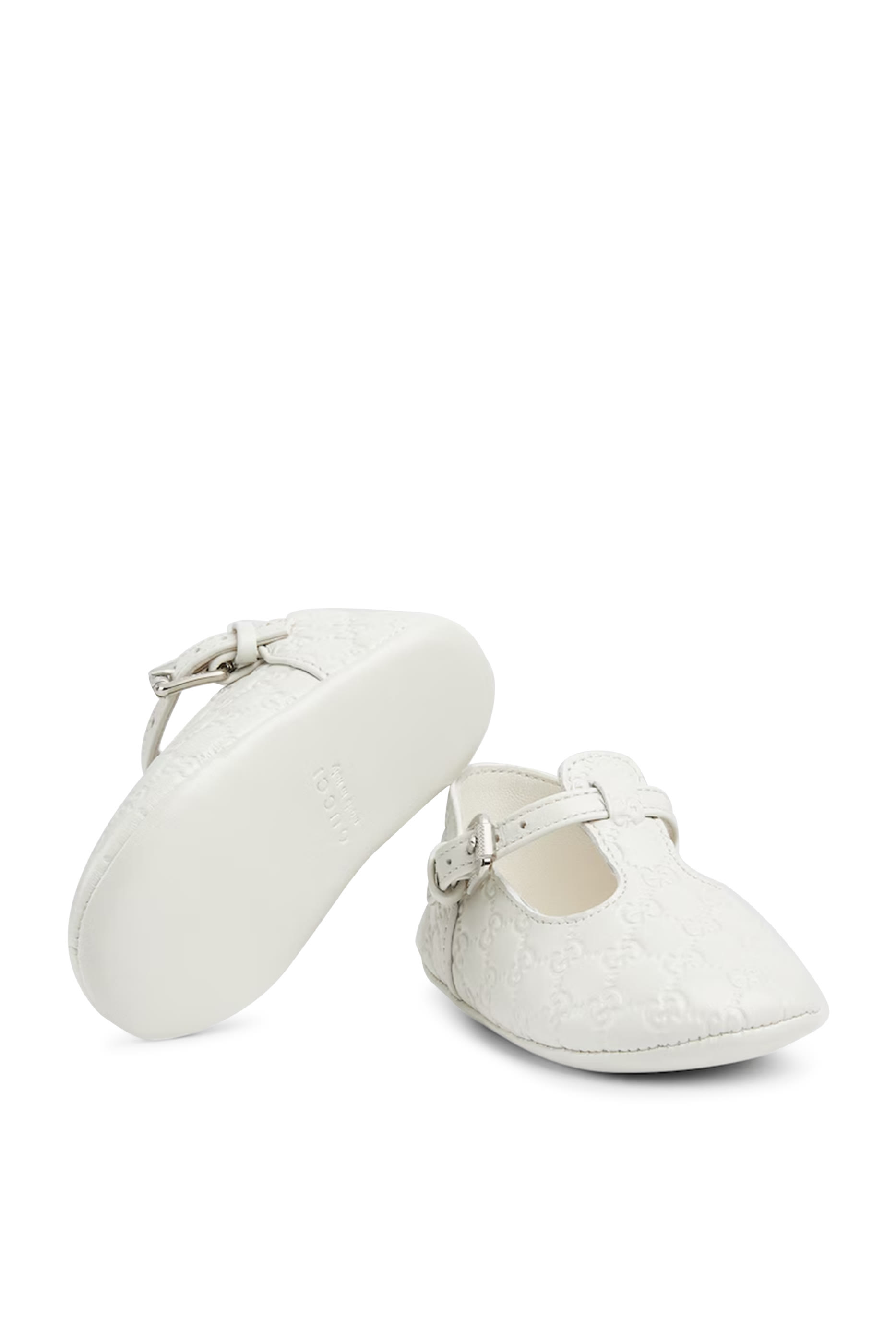 حذاء بالرينا بشعار الماركة ونعل مسطح للأطفال