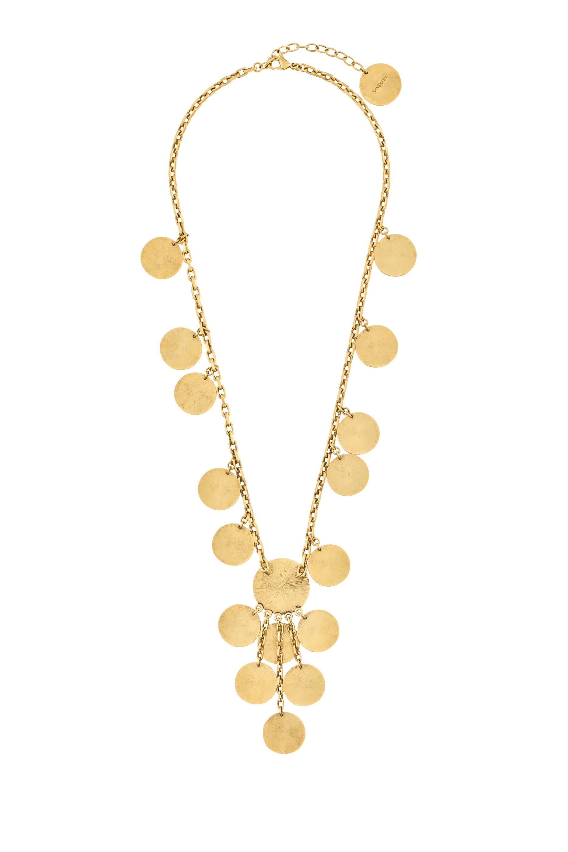 قلادة بحلي معدن