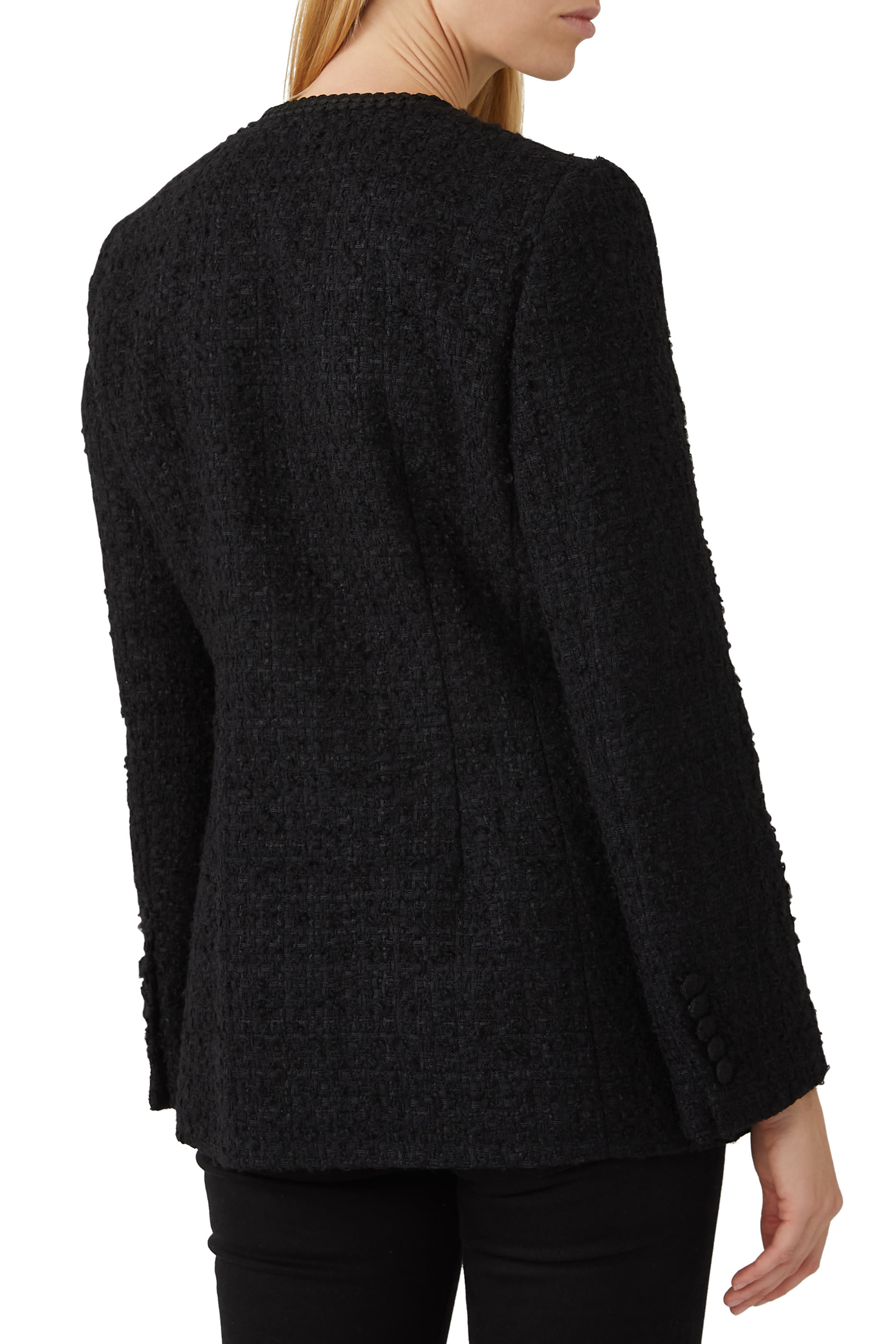 جاكيت تويد صوف