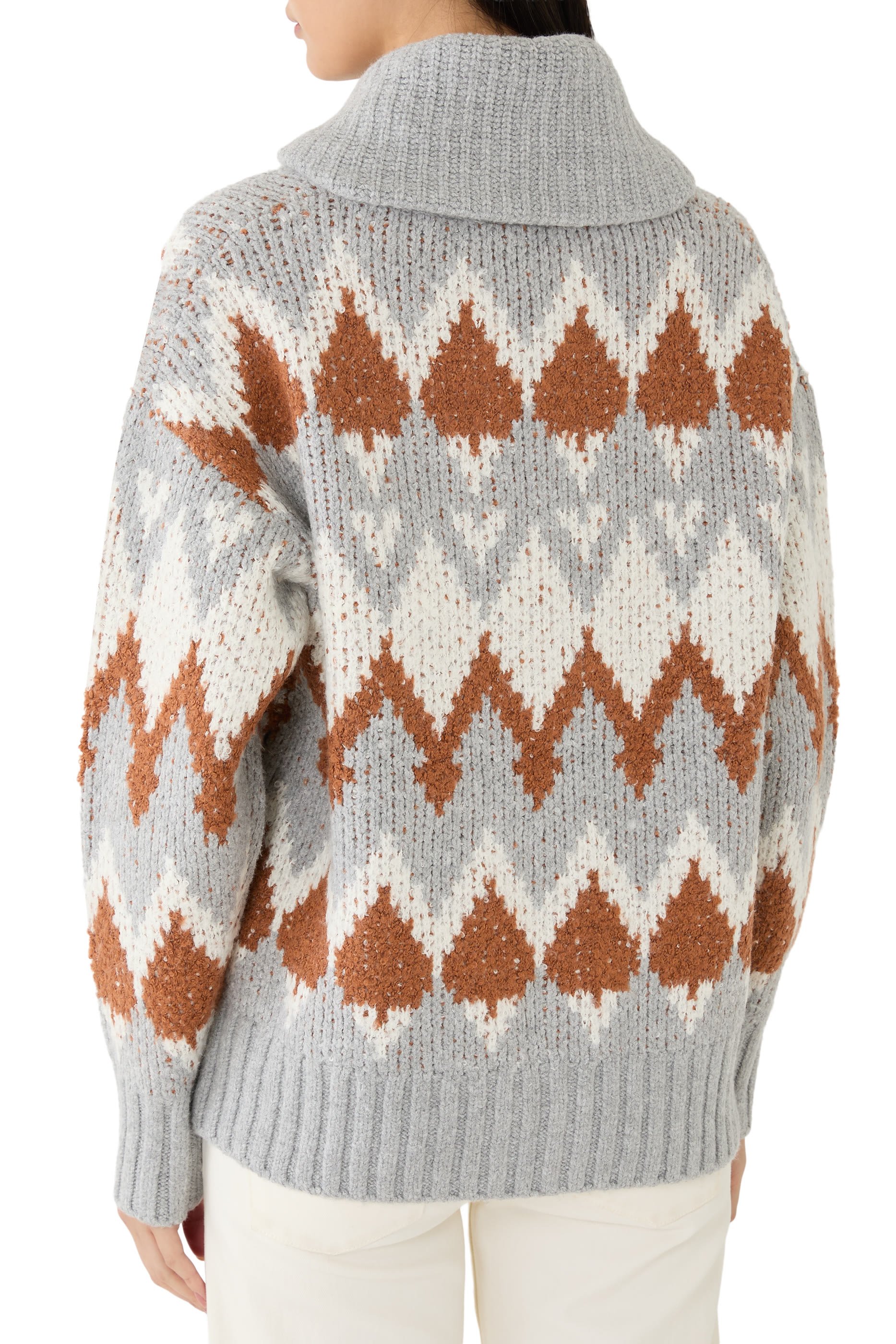 جاكيت بروكلي نسيج جاكار