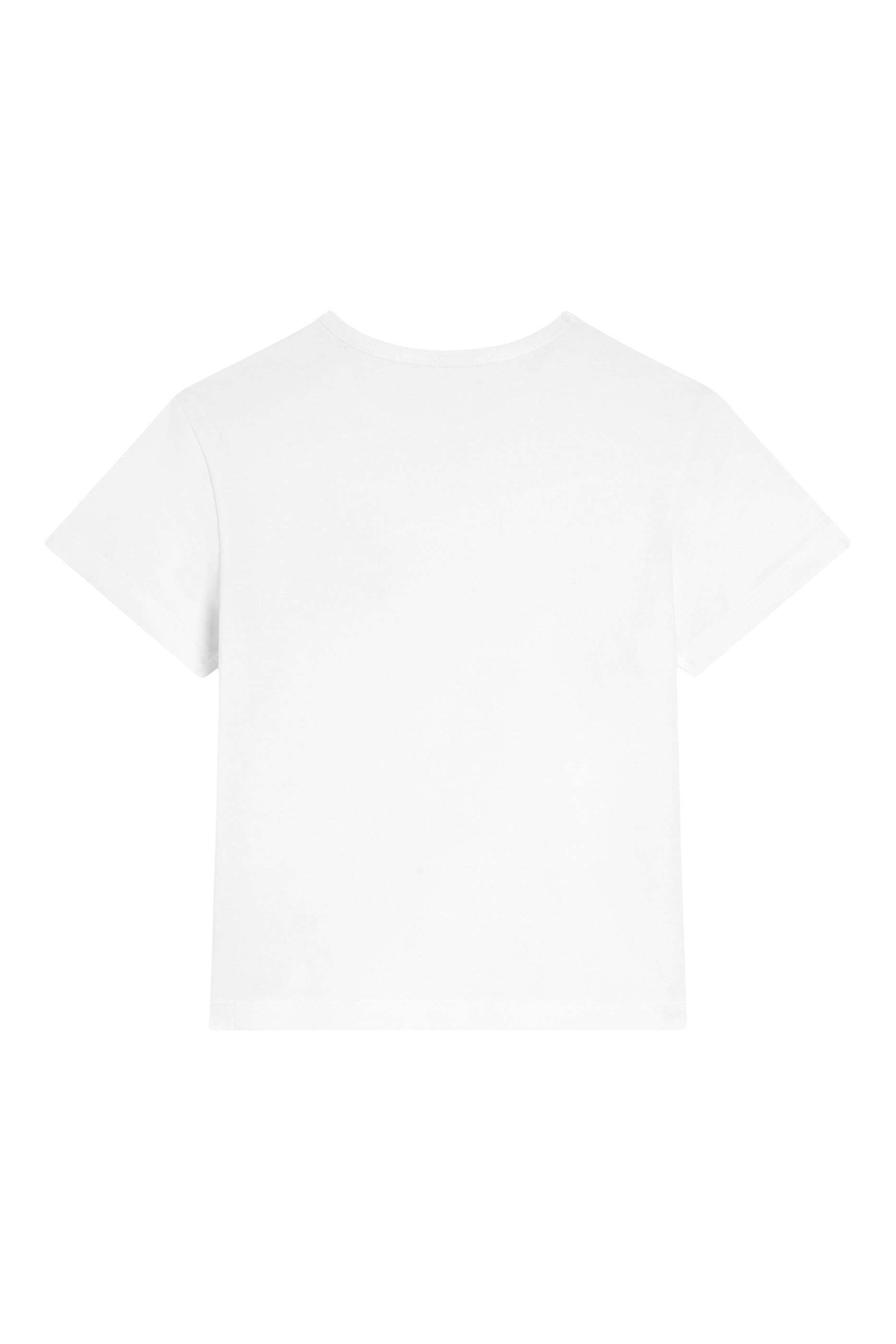 تيشيرت بحلية شعار الماركة للأطفال