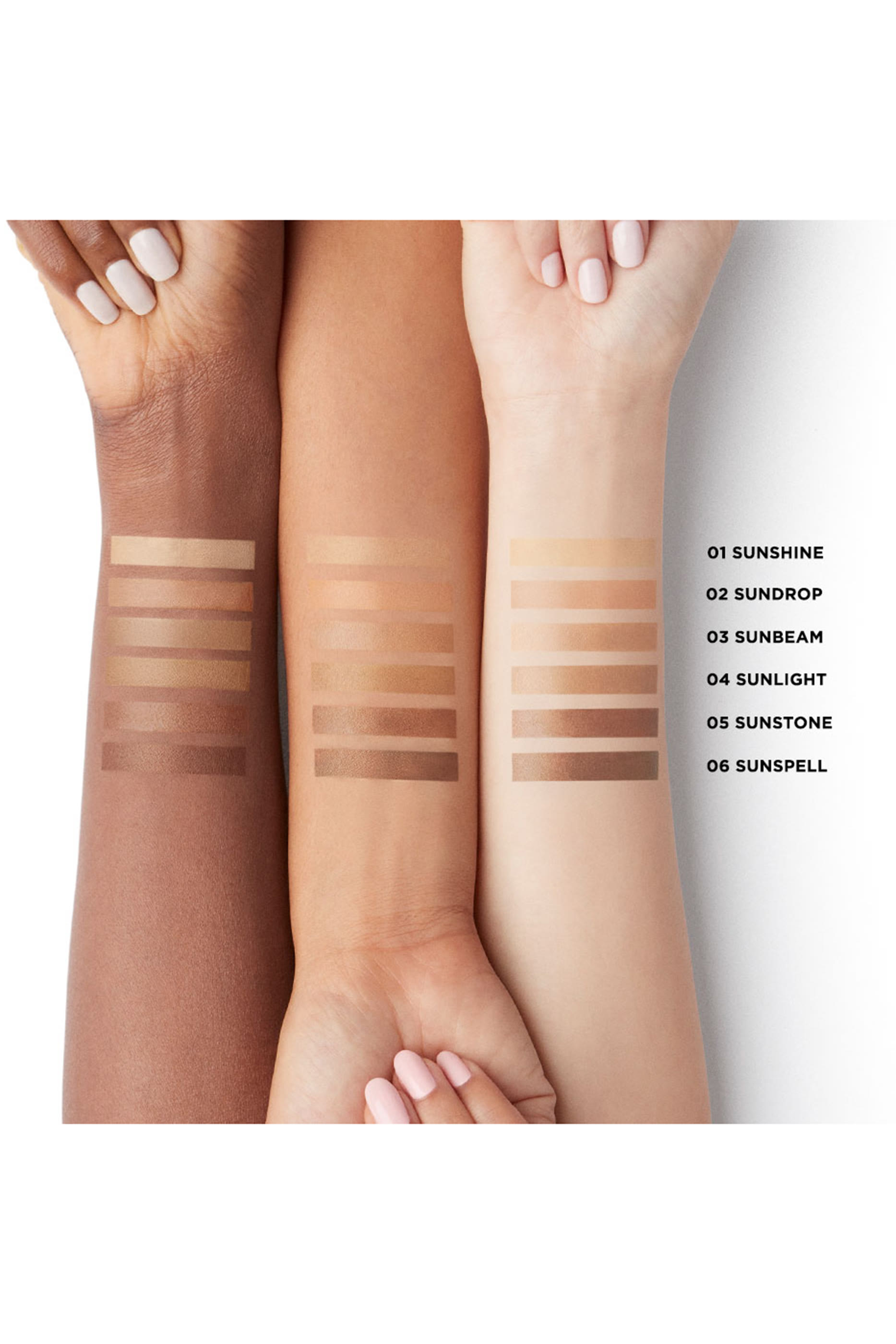 برونزر مرطب ملون