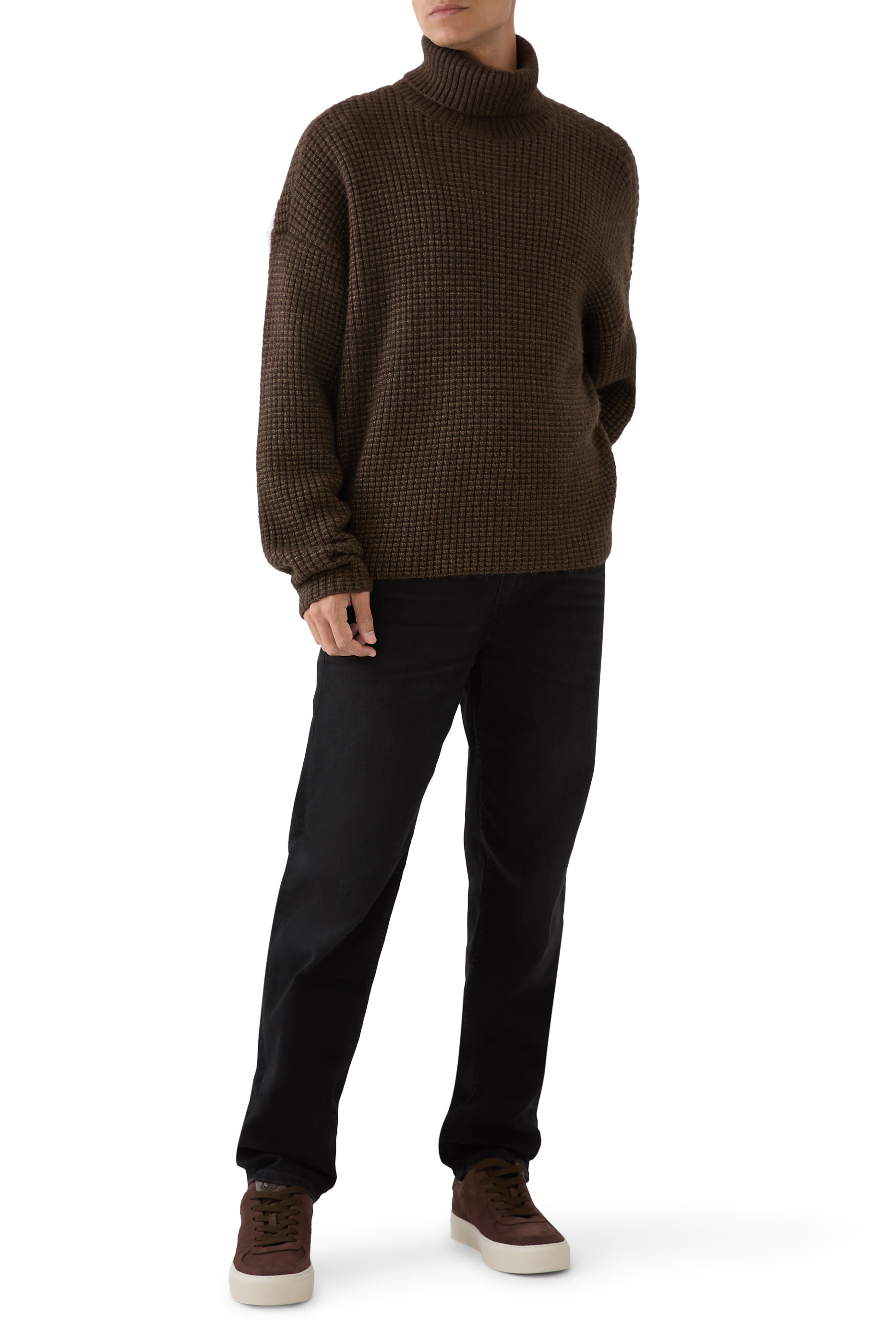 بنطال جينز ترنساند فينتج ويلكوكس بقصة ضيقة من الأسفل