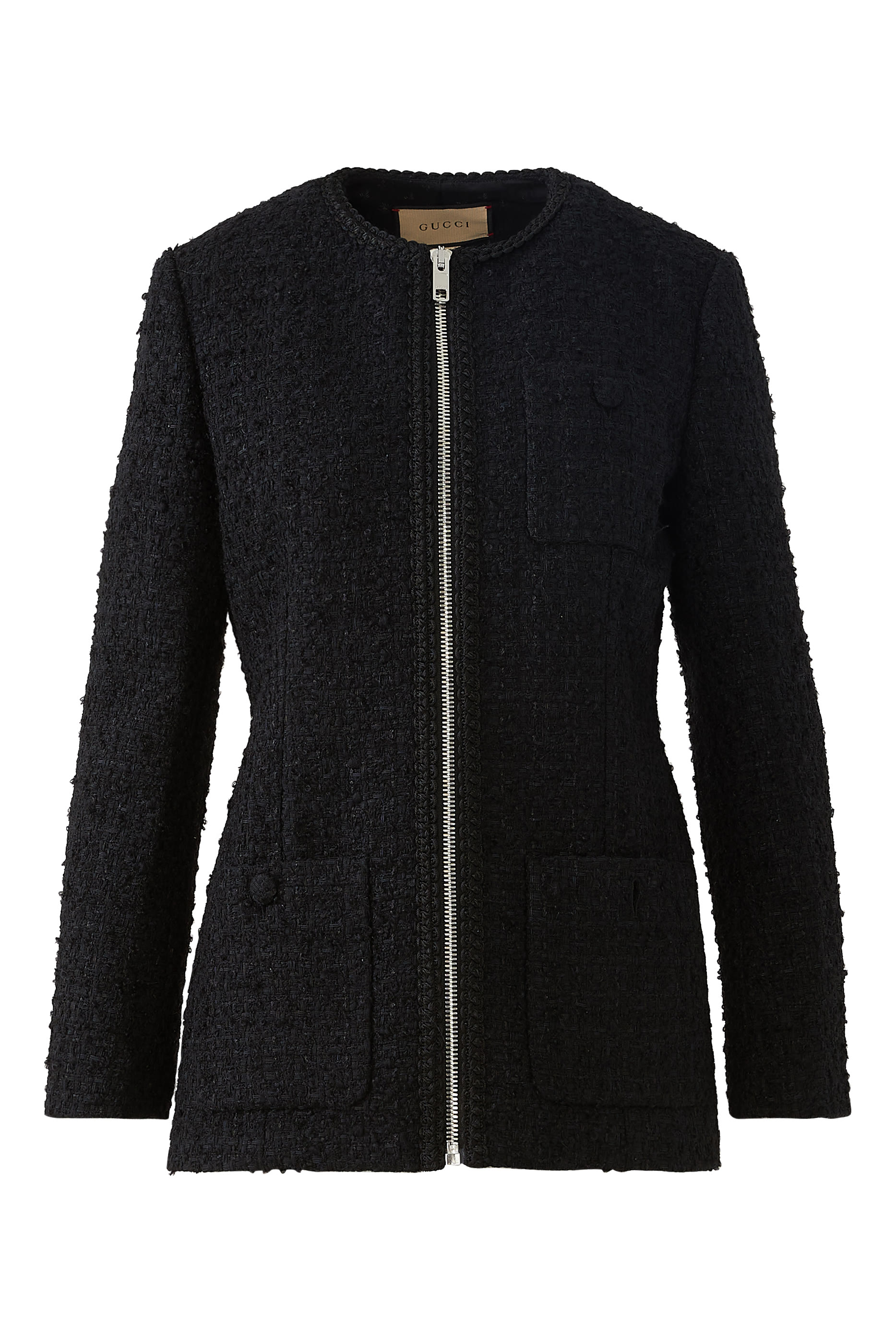 جاكيت تويد صوف