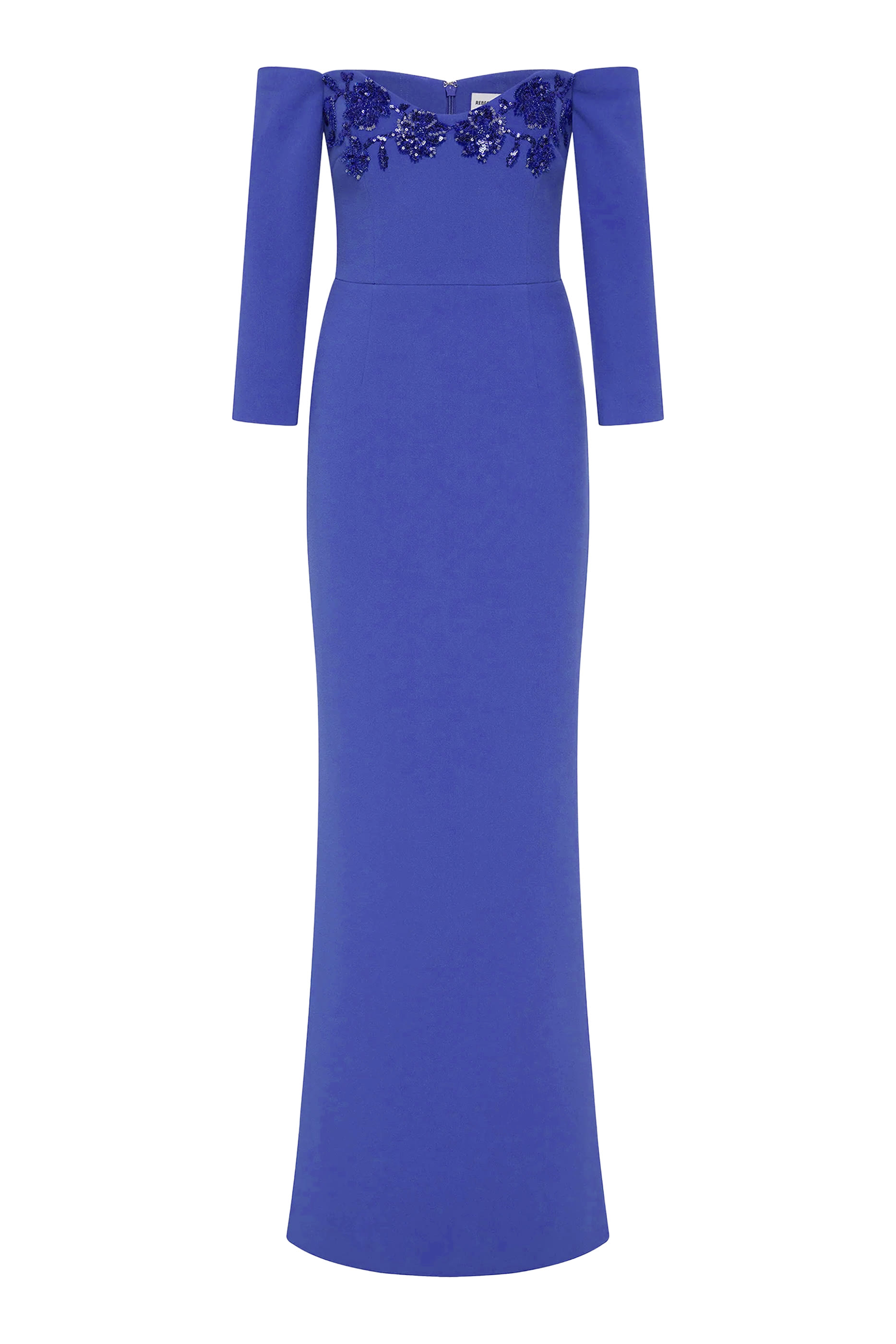 فستان سهرة إيفوليت بأكتاف مكشوفة