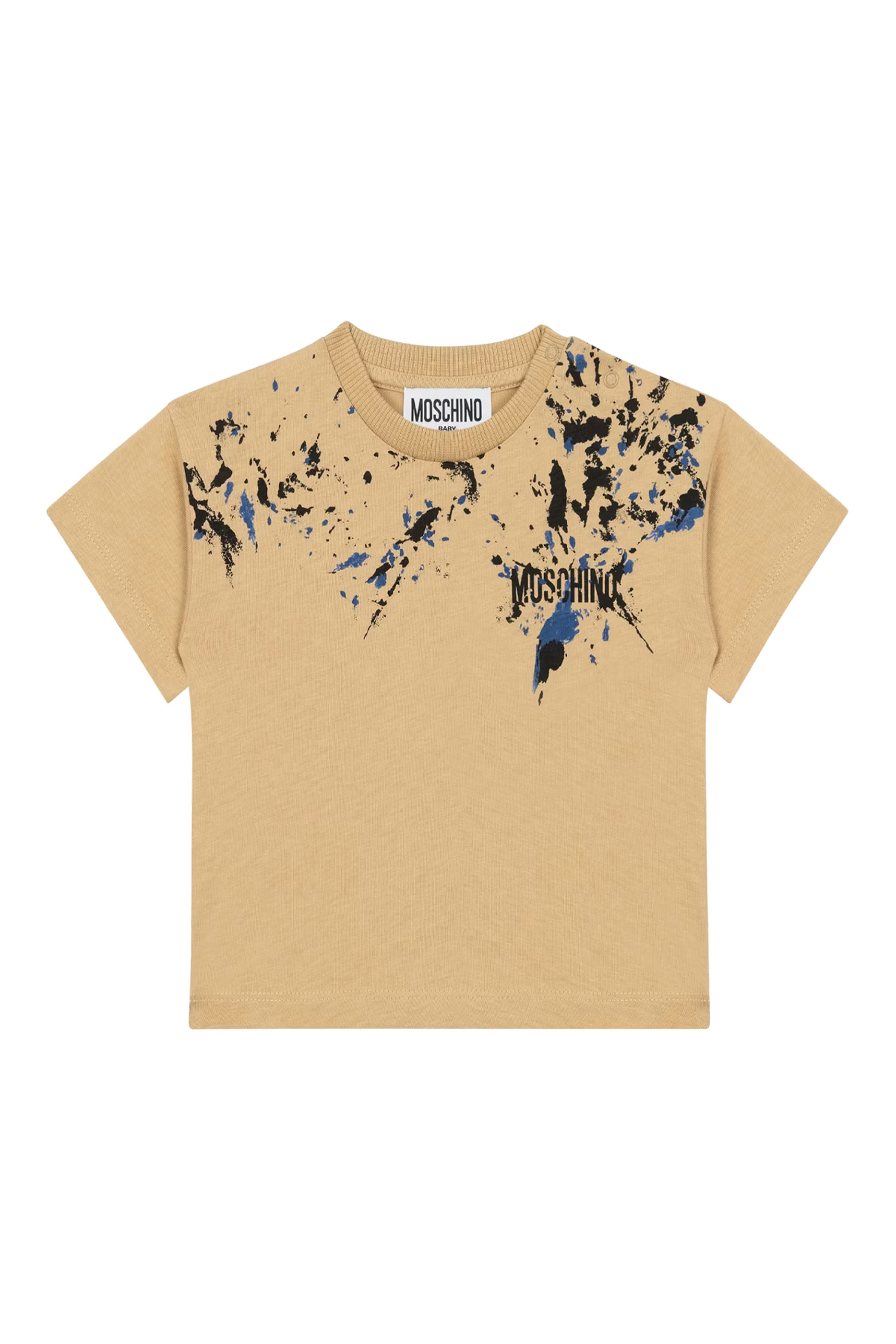 تيشيرت بشعار الماركة للأطفال