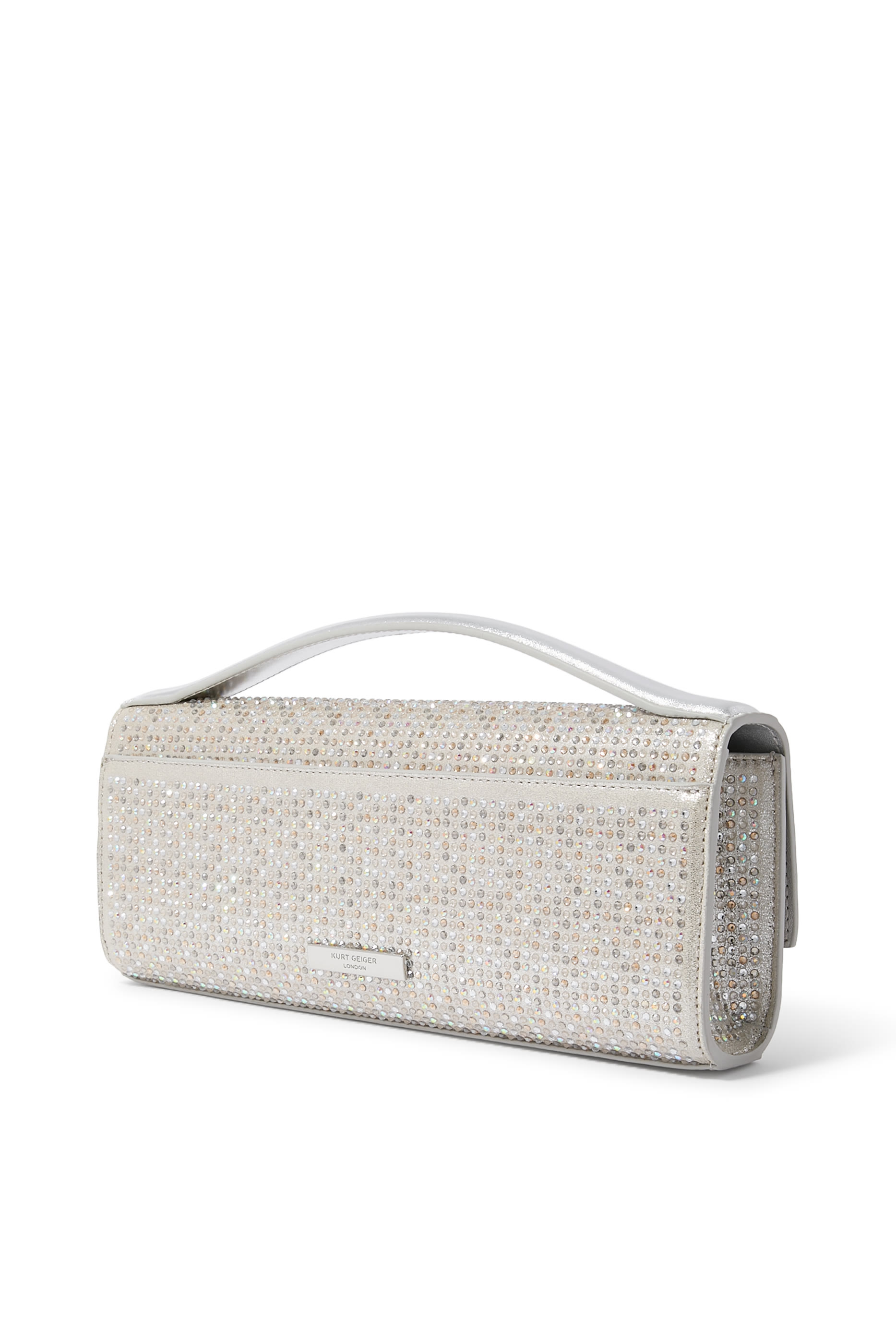 حقيبة بوند بتصميم مستطيل بيد علوية