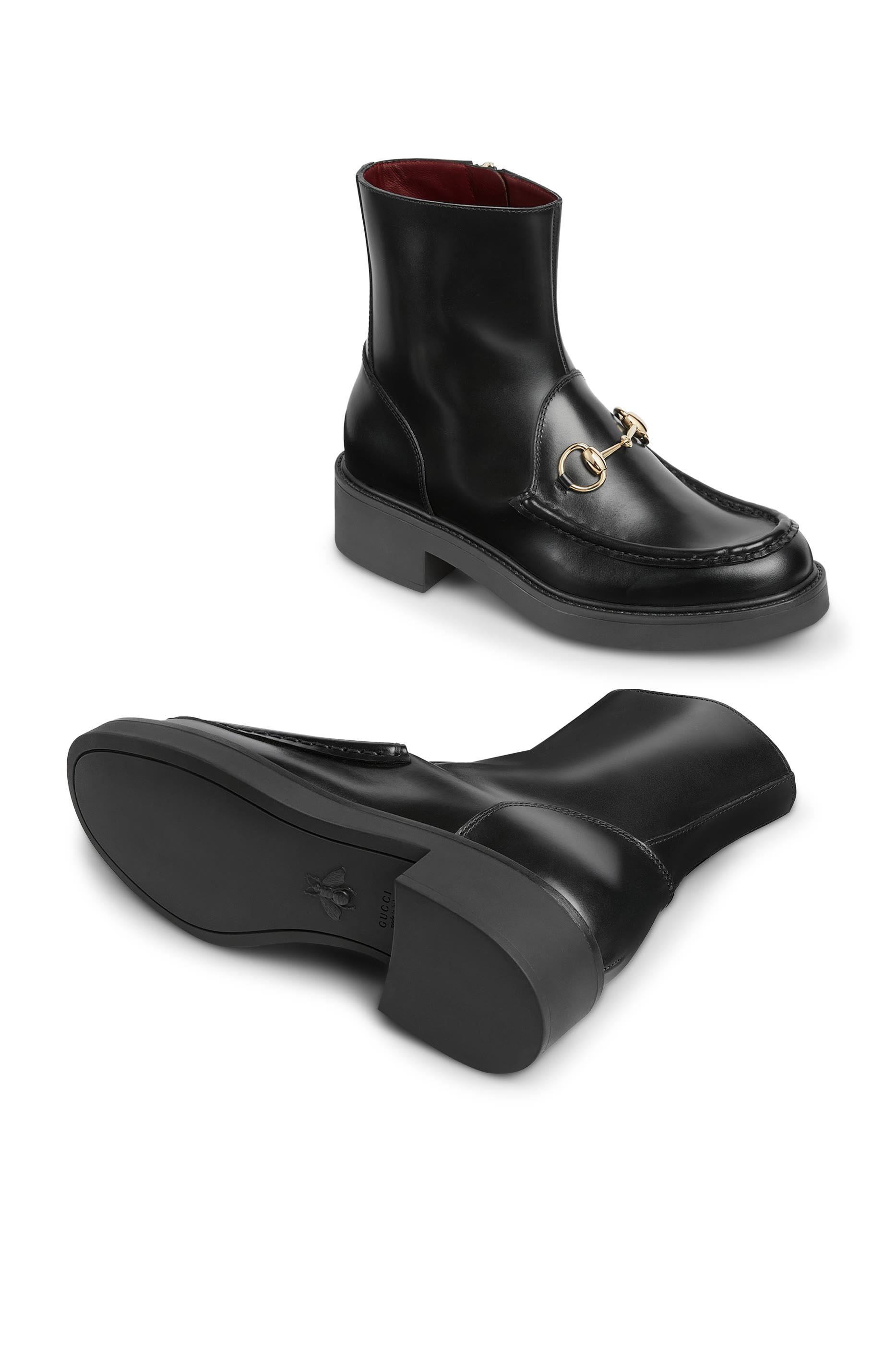 بوت جلد بحلية لجام الحصان