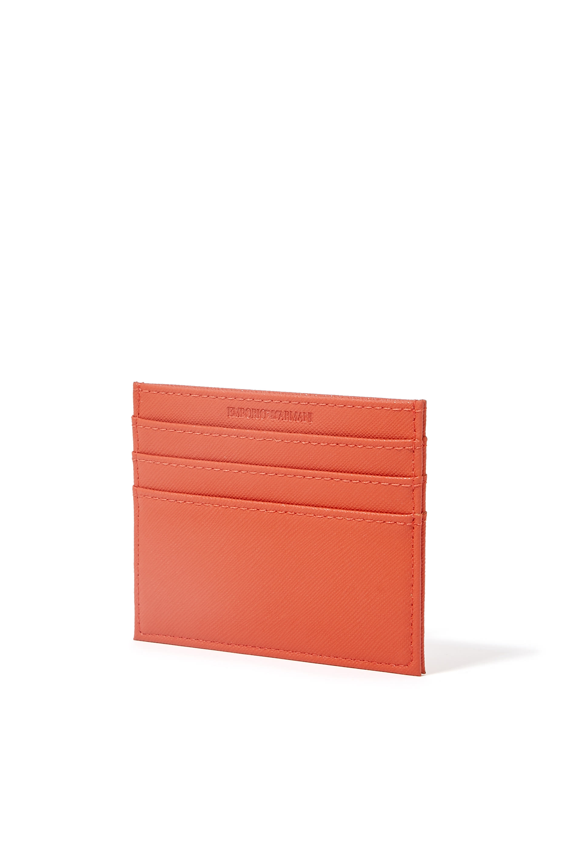 حافظة بطاقات بحلية شعار الماركة