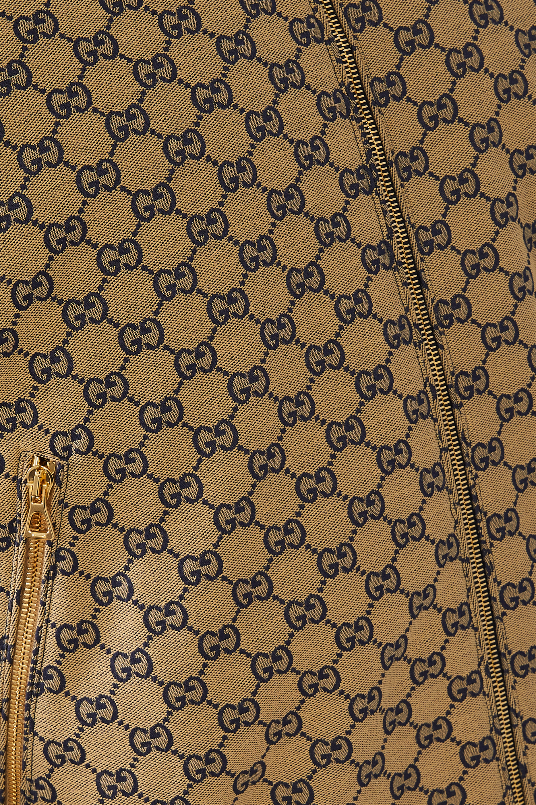 جاكيت بوليستر بوجين وشعار حرفي GG