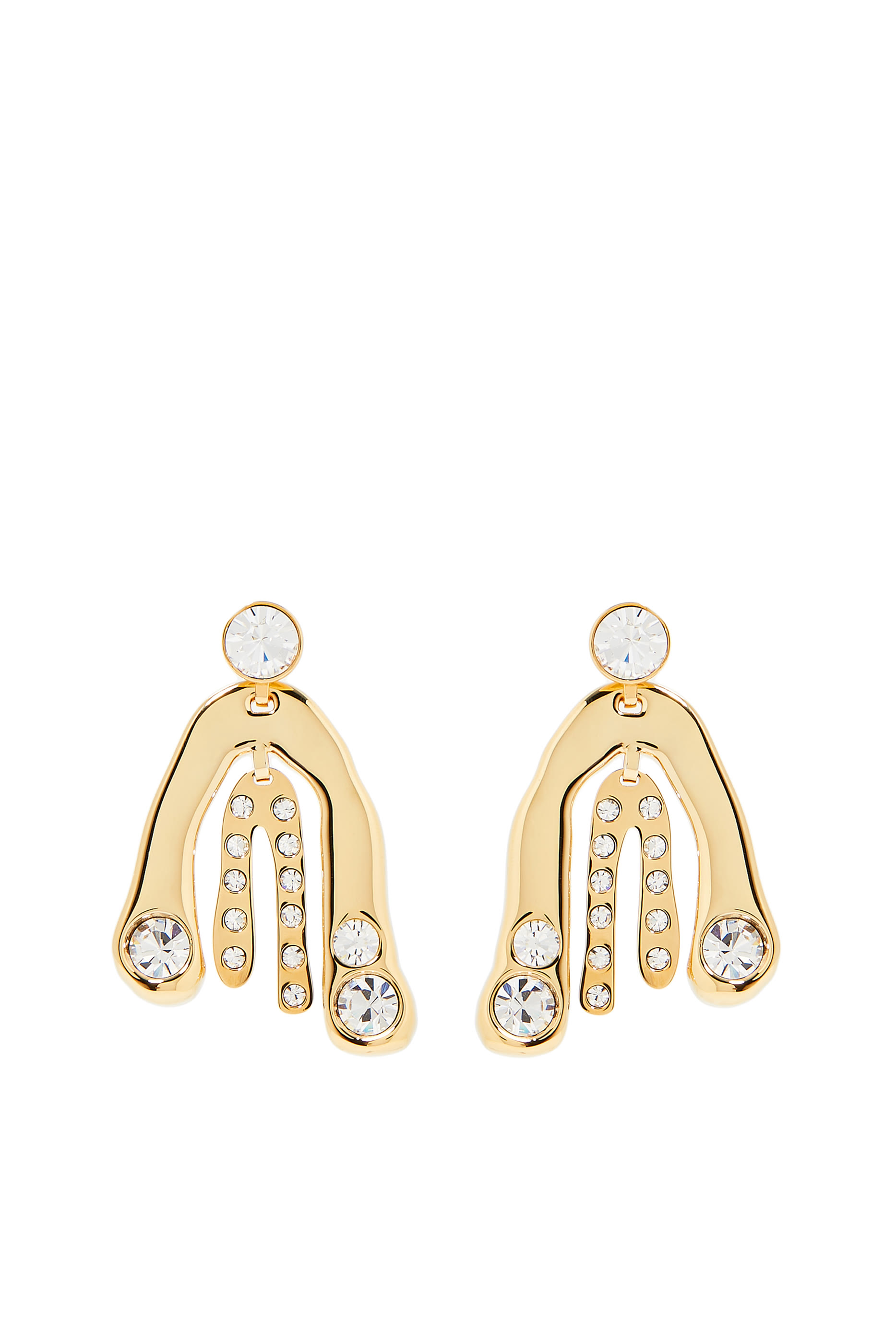 Dag Earrings, 18k Gold