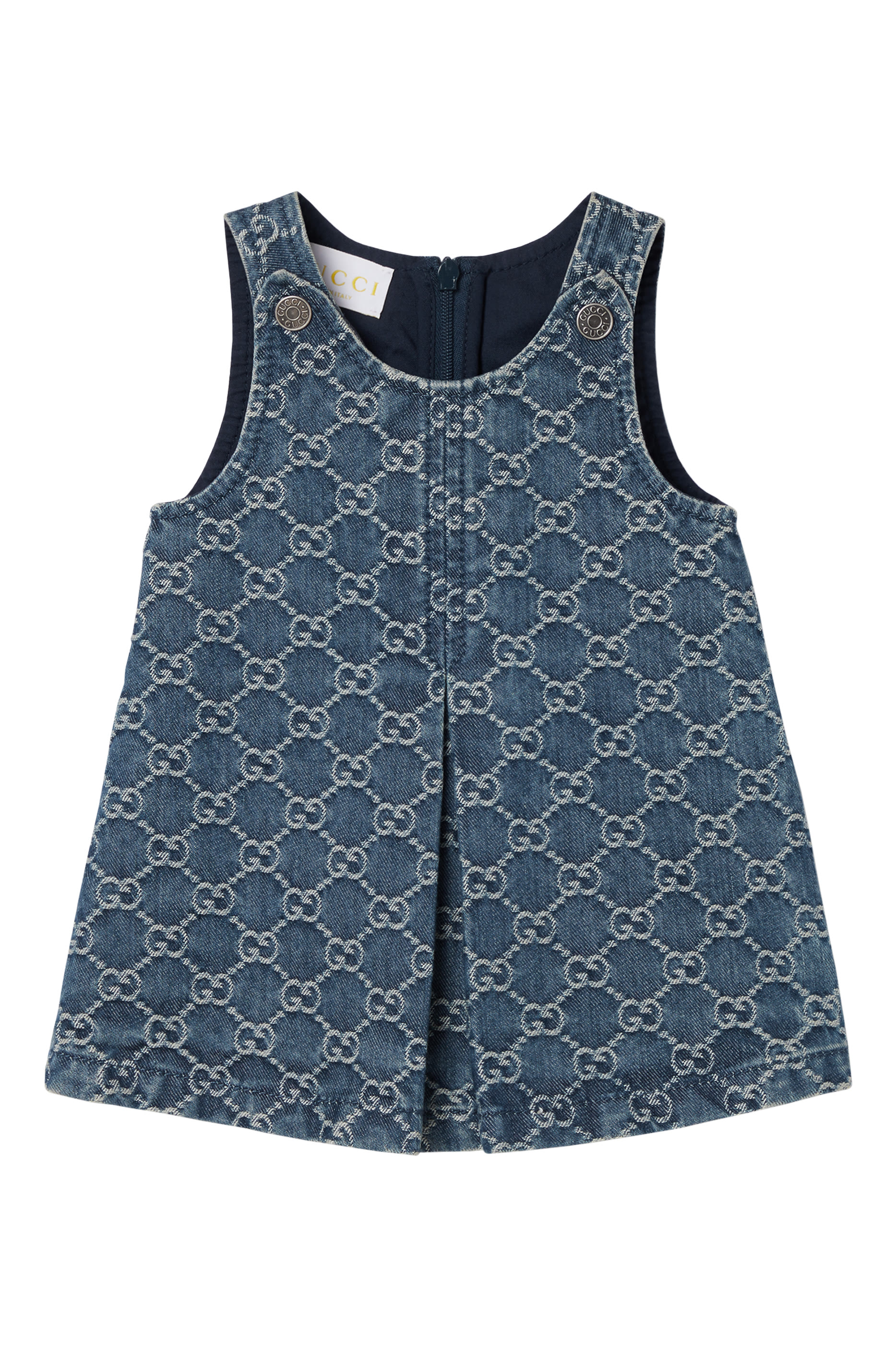 Kids GG Denim Dress
