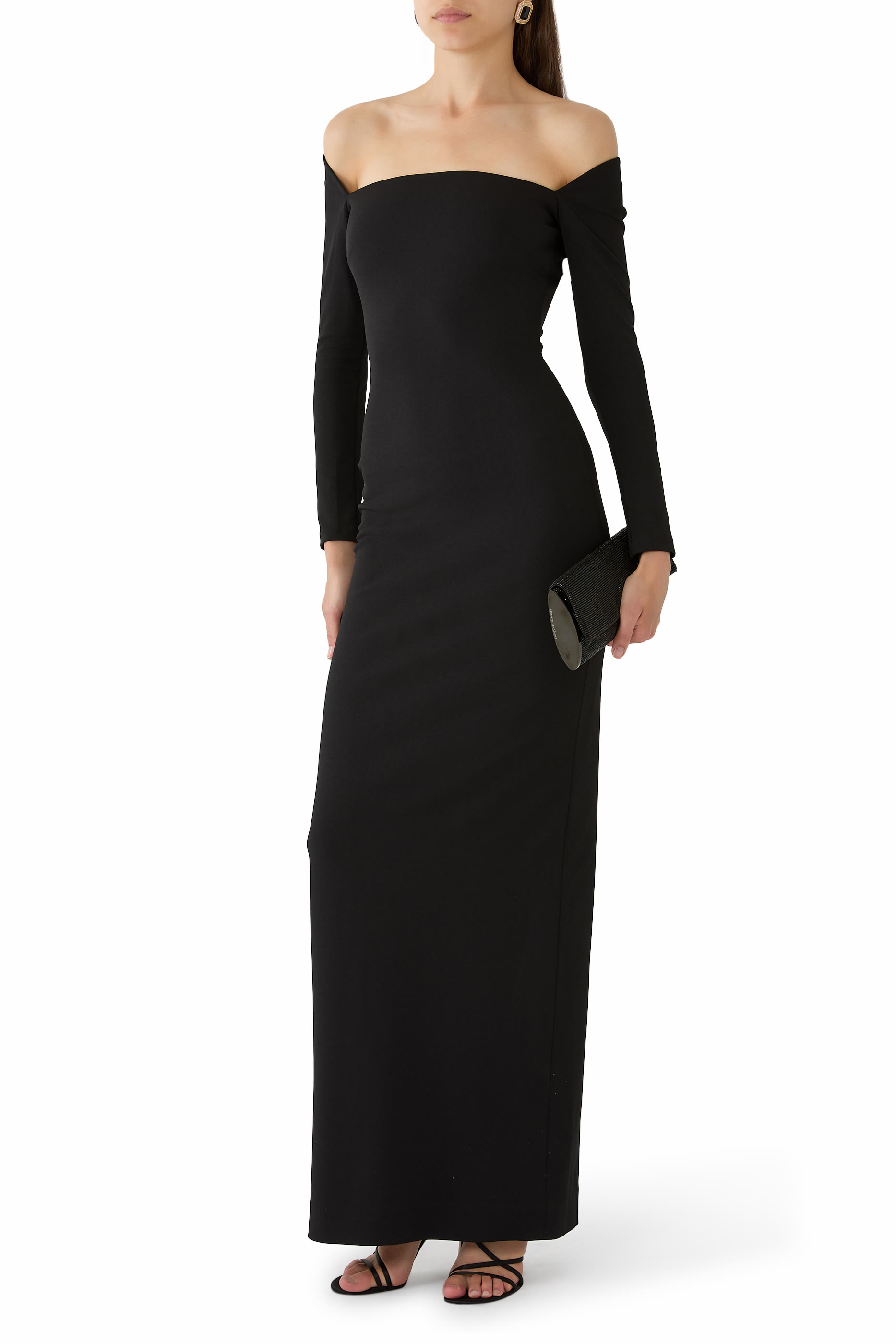 Lolita Cr&ecirc;pe Maxi Dress