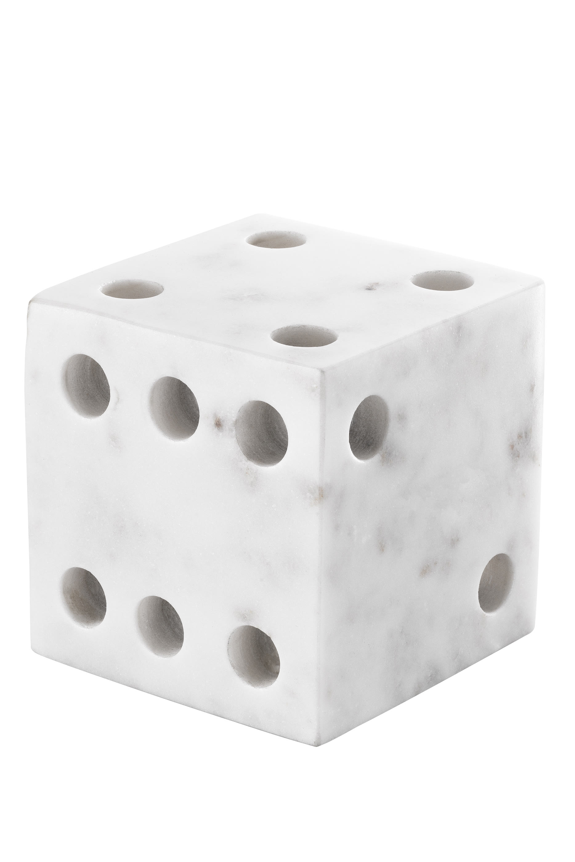 طقم قطعة ديكور للمكتب بتصميم نرد فيزا قطعتين