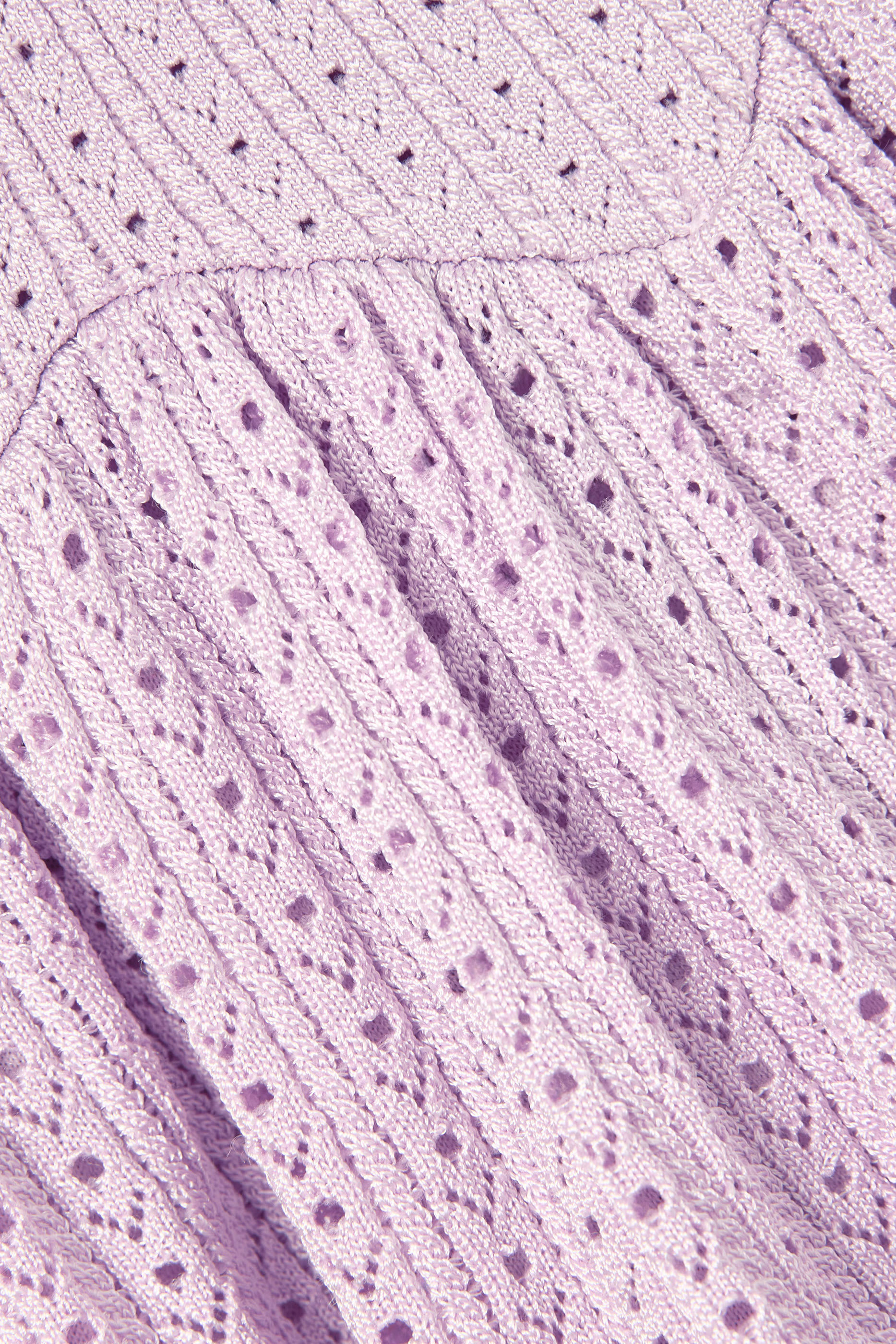 تنورة منسوجة بقصة مستقيمة بتصميم مضلع للأطفال