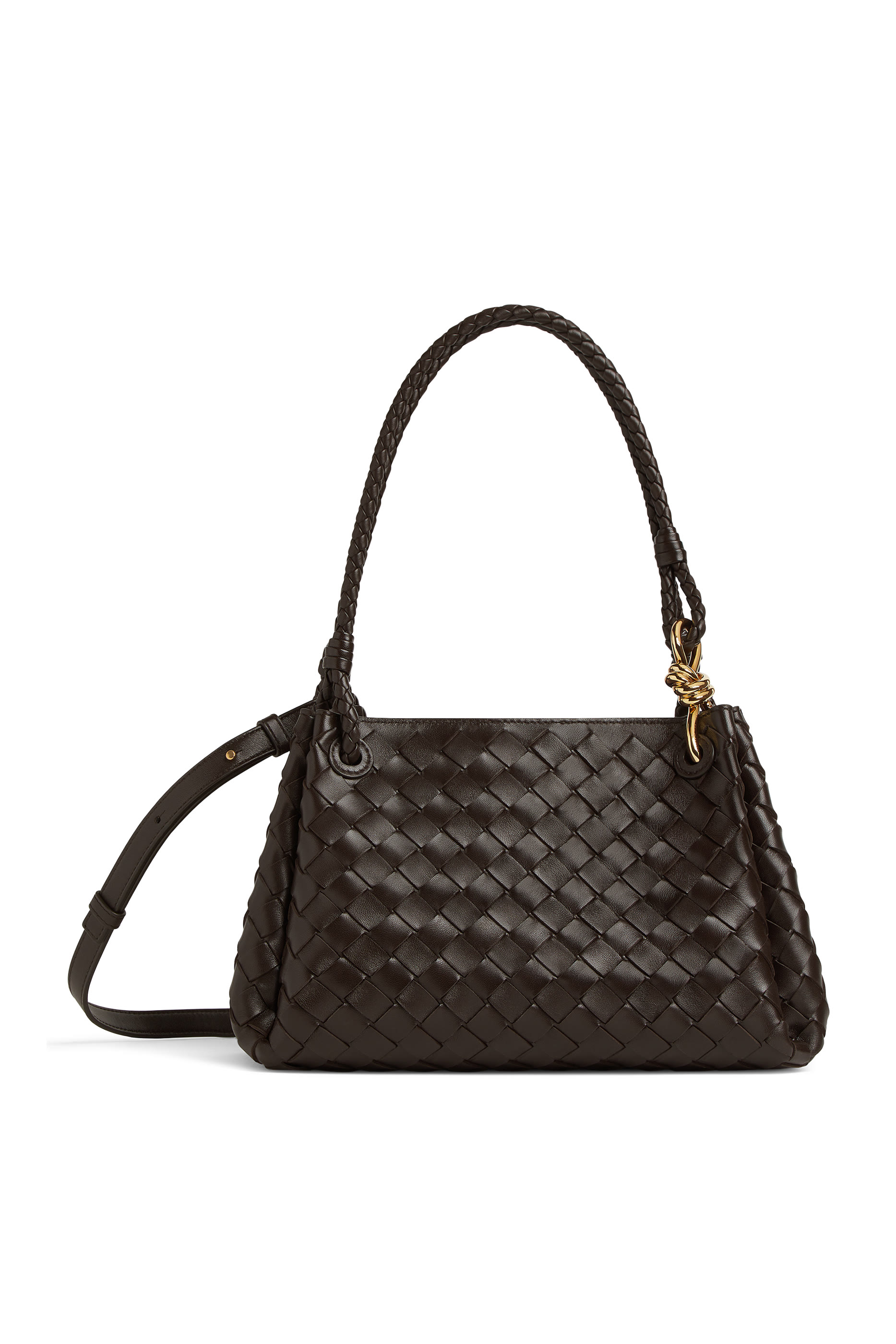 حقيبة كتف باراشوت كبيرة بتصميم مجدول