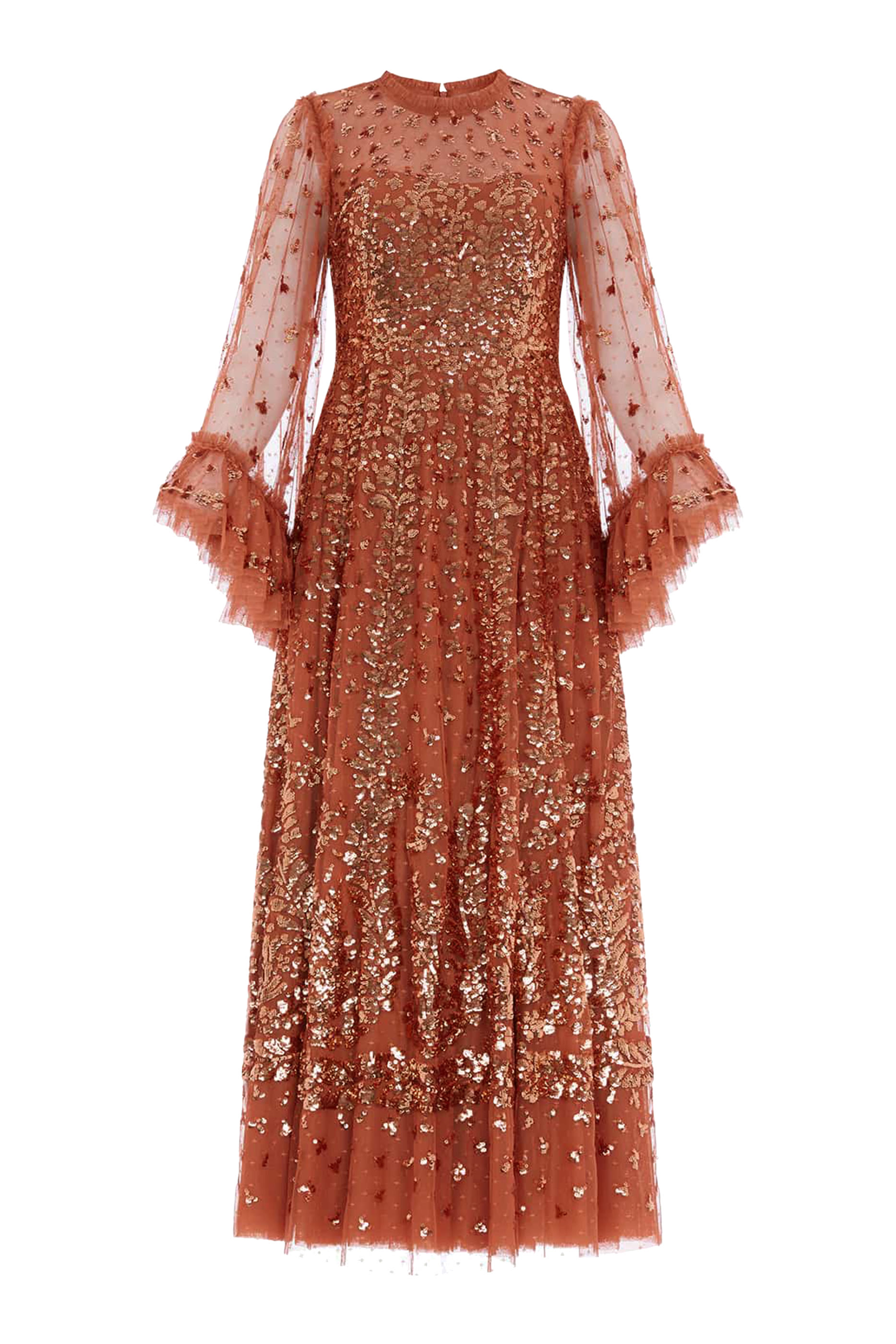 فستان سهرة فيرن بطول الكاحل