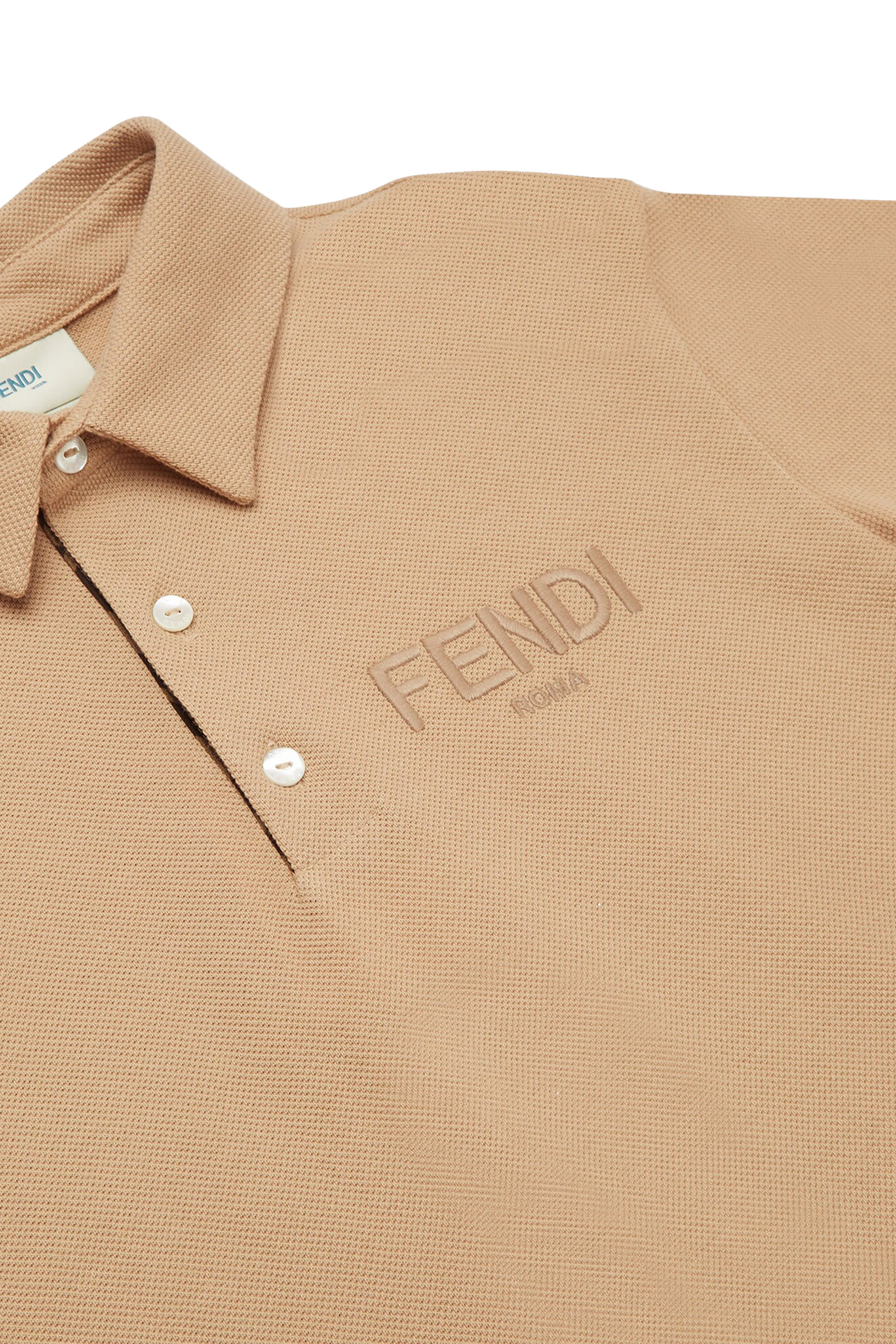 قميص بولو قطن بيكيه للأطفال