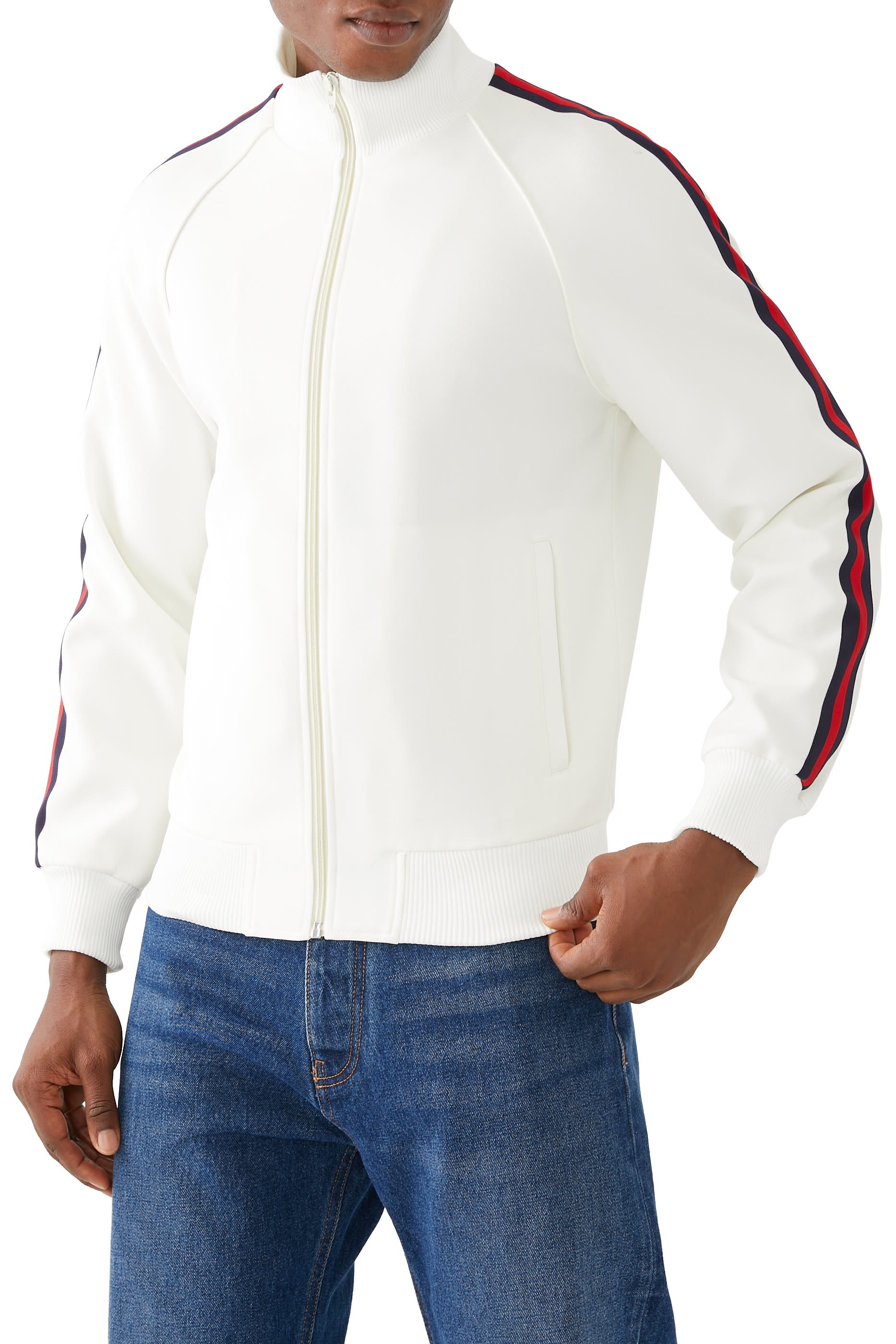 جاكيت دريل انسيابي بسحاب