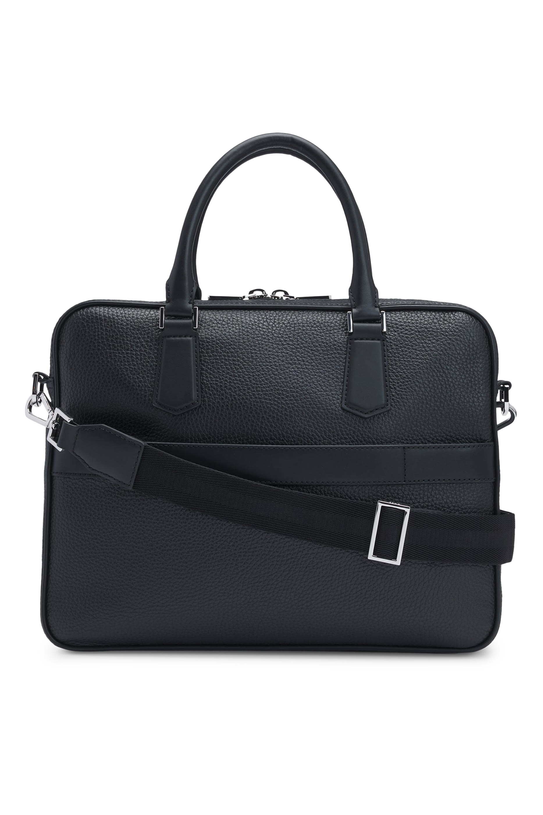 حافظة مستندات مع حواف بشعار الماركة