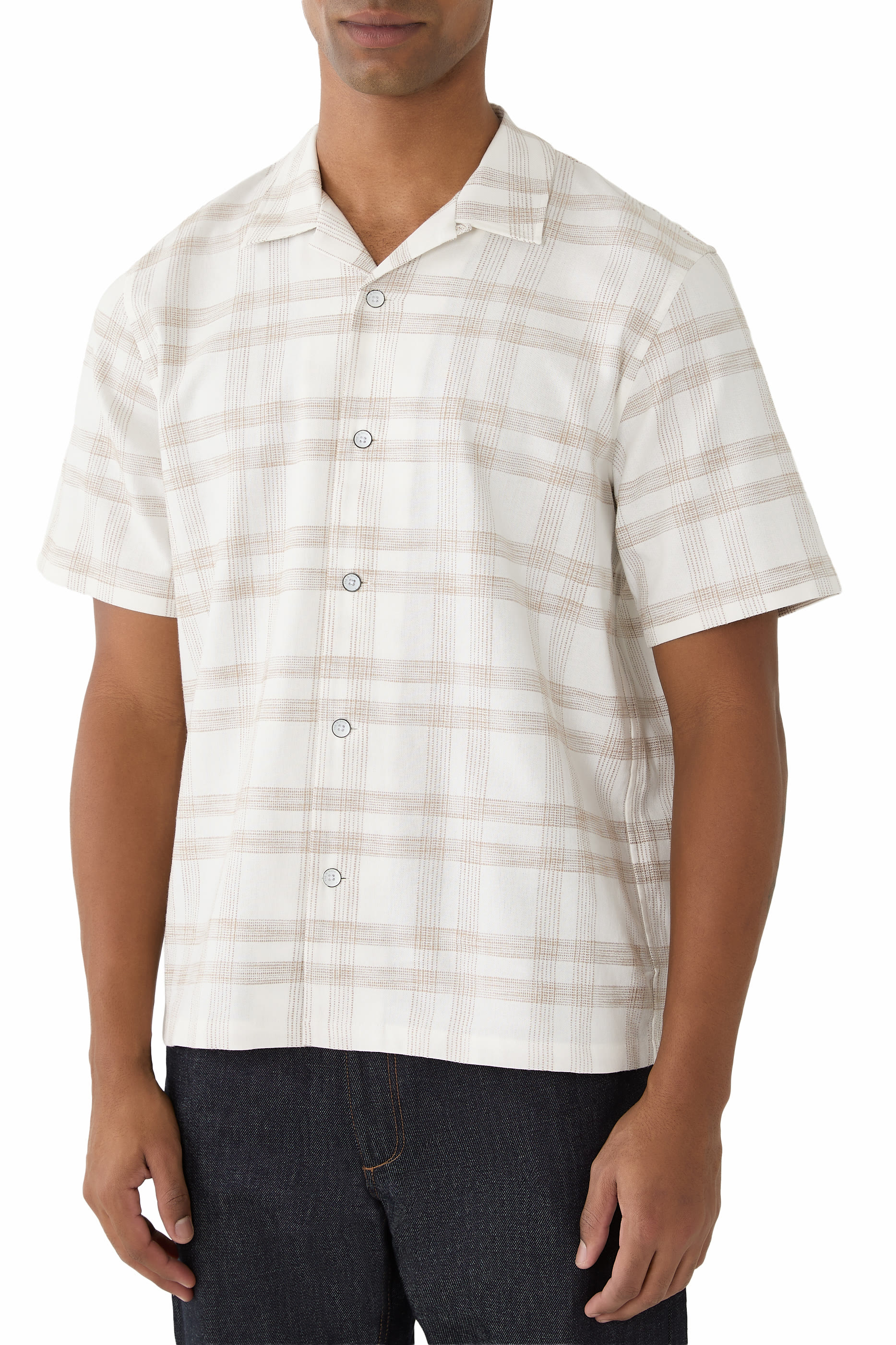 تيشيرت ايفري بنقشة مربعات