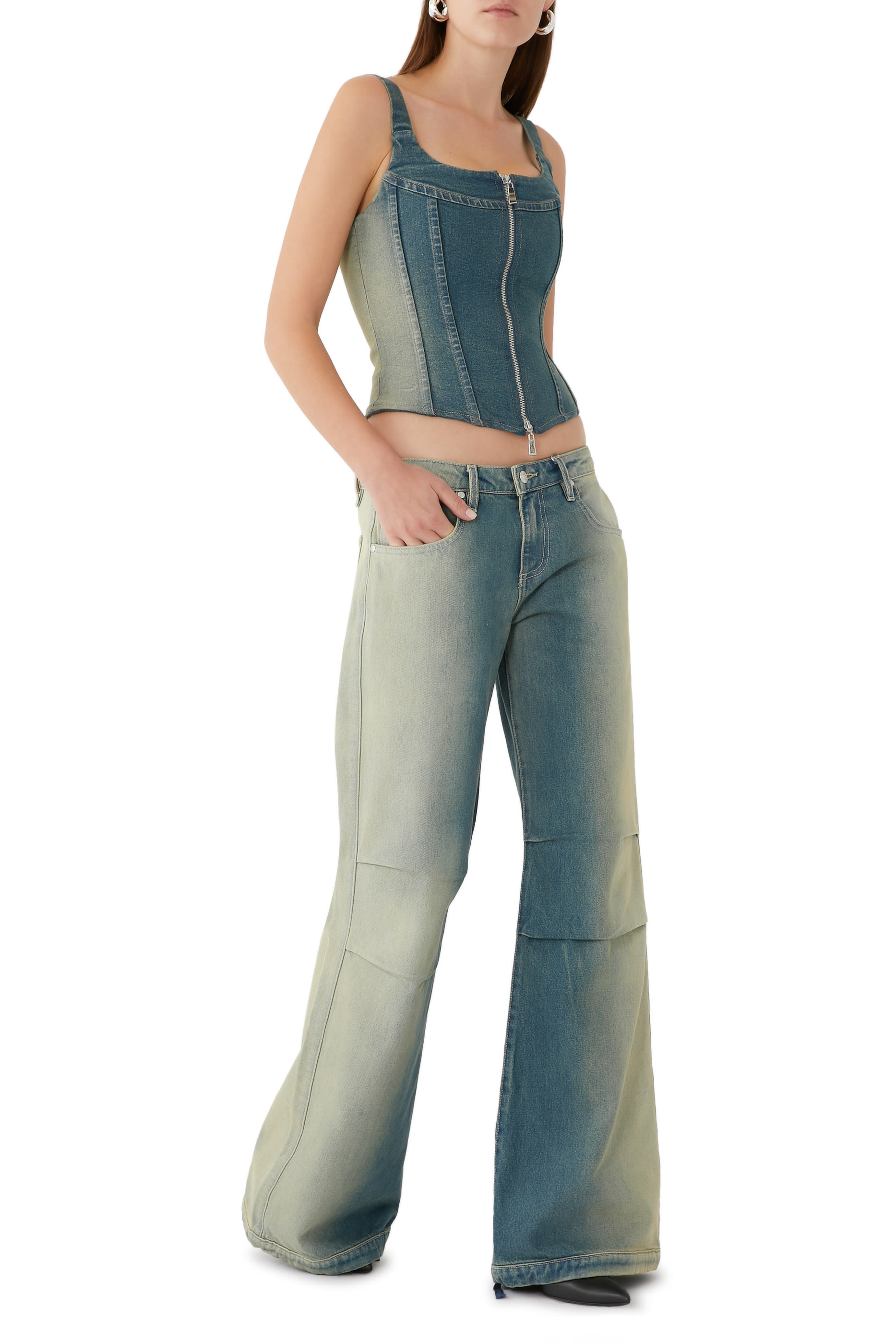 بنطال جينز لون