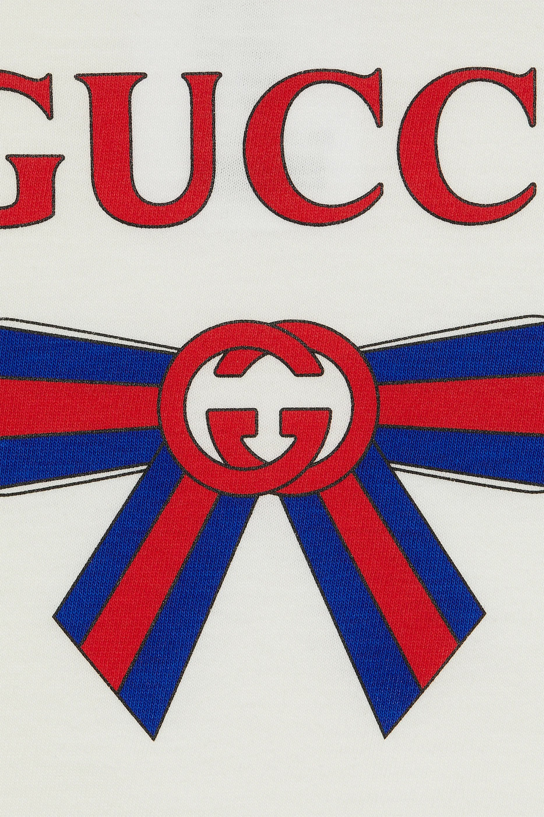 تيشيرت بشعار الماركة قطن جيرسيه للأطفال